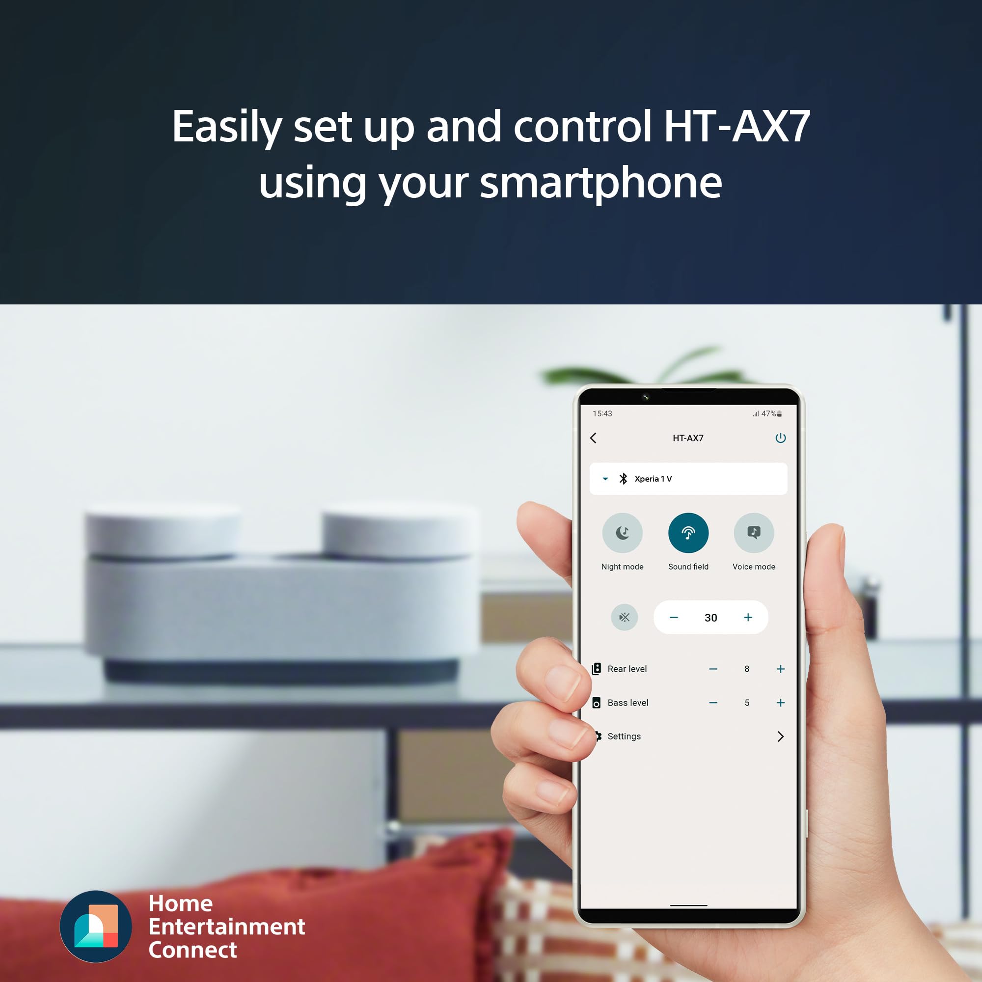 Certified Refurbished - Sony HT-AX7 Portable Theater System with 360 Spatial Sound Mapping SonyBullseye Deals