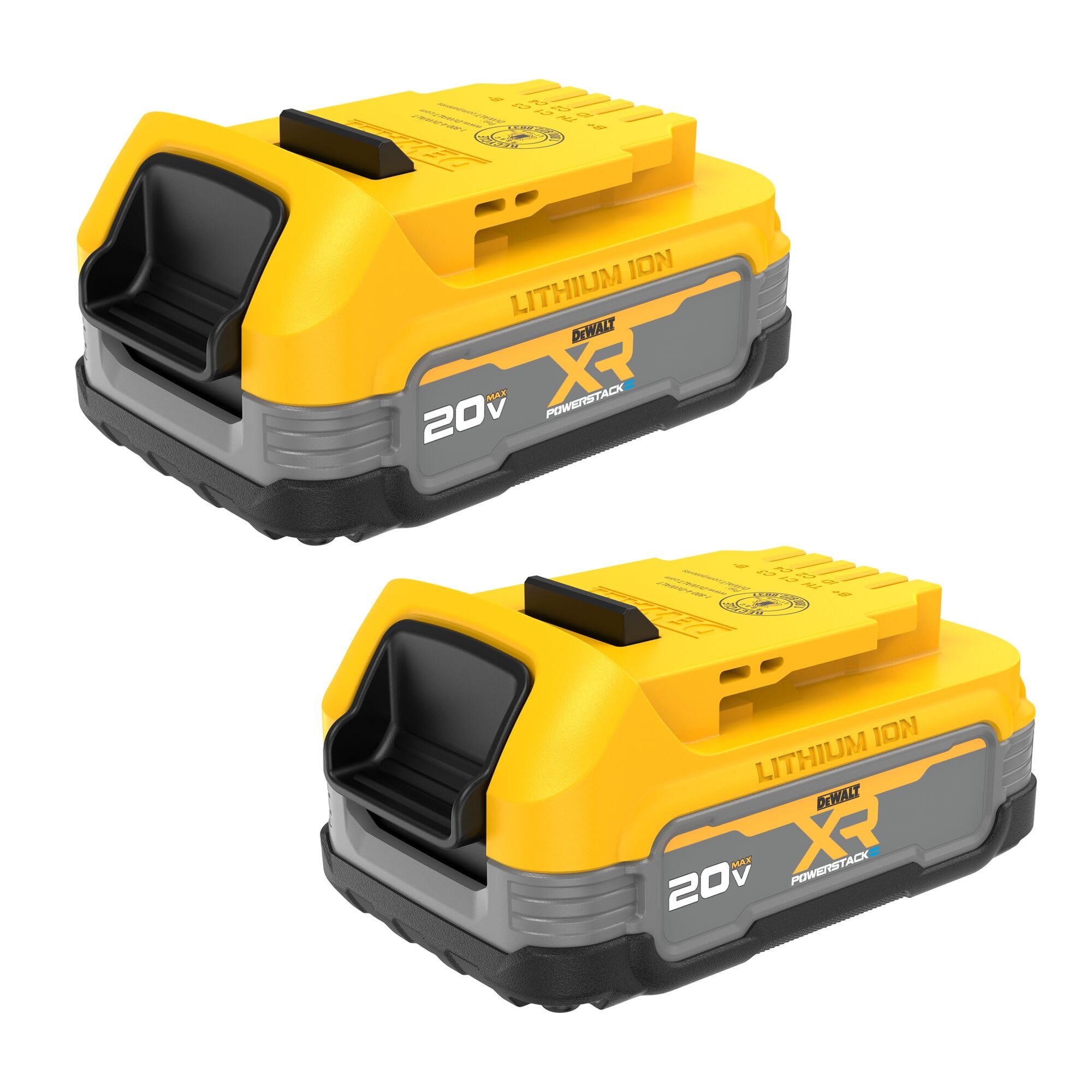 Open Box -  DEWALT 20-Volt MAX POWERSTACK Compact Battery (2-Pack) DEWALTBullseye Deals