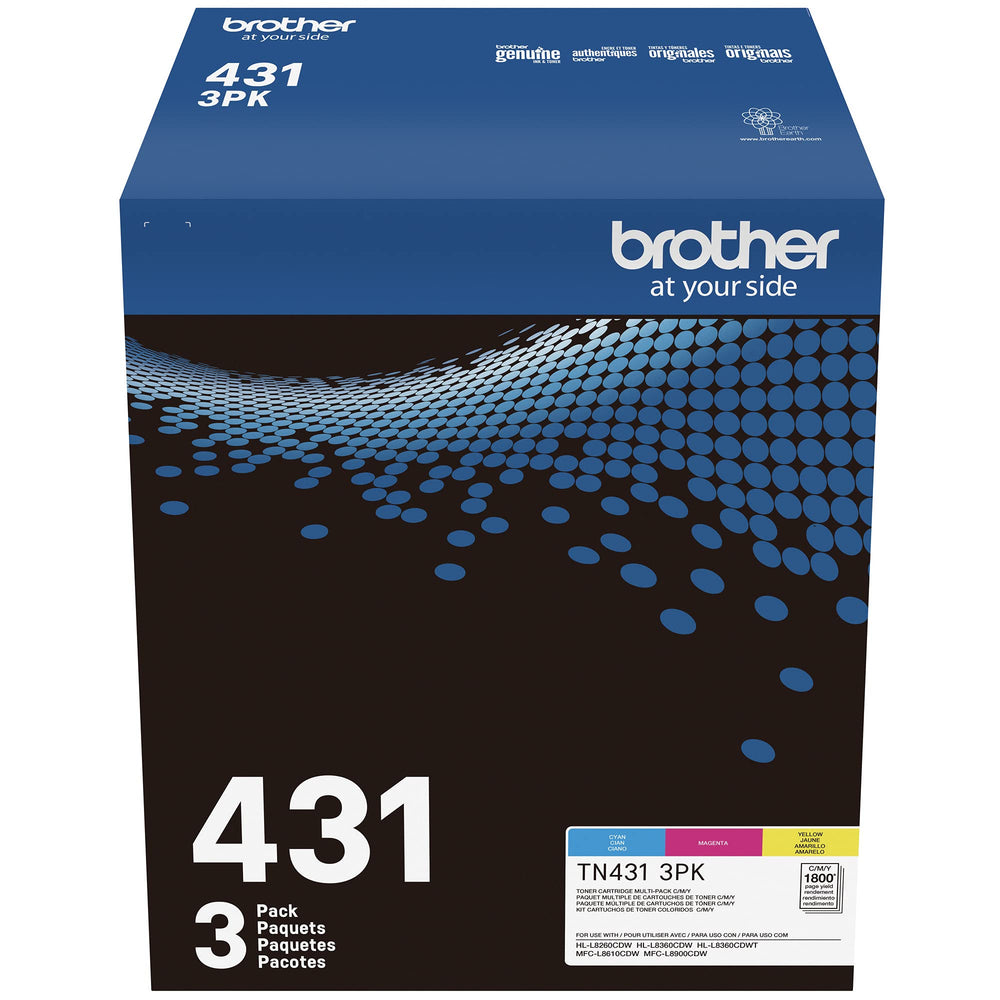 Used - BROTHER TN4313PK  C/M/Y TR 3PK 012502656678