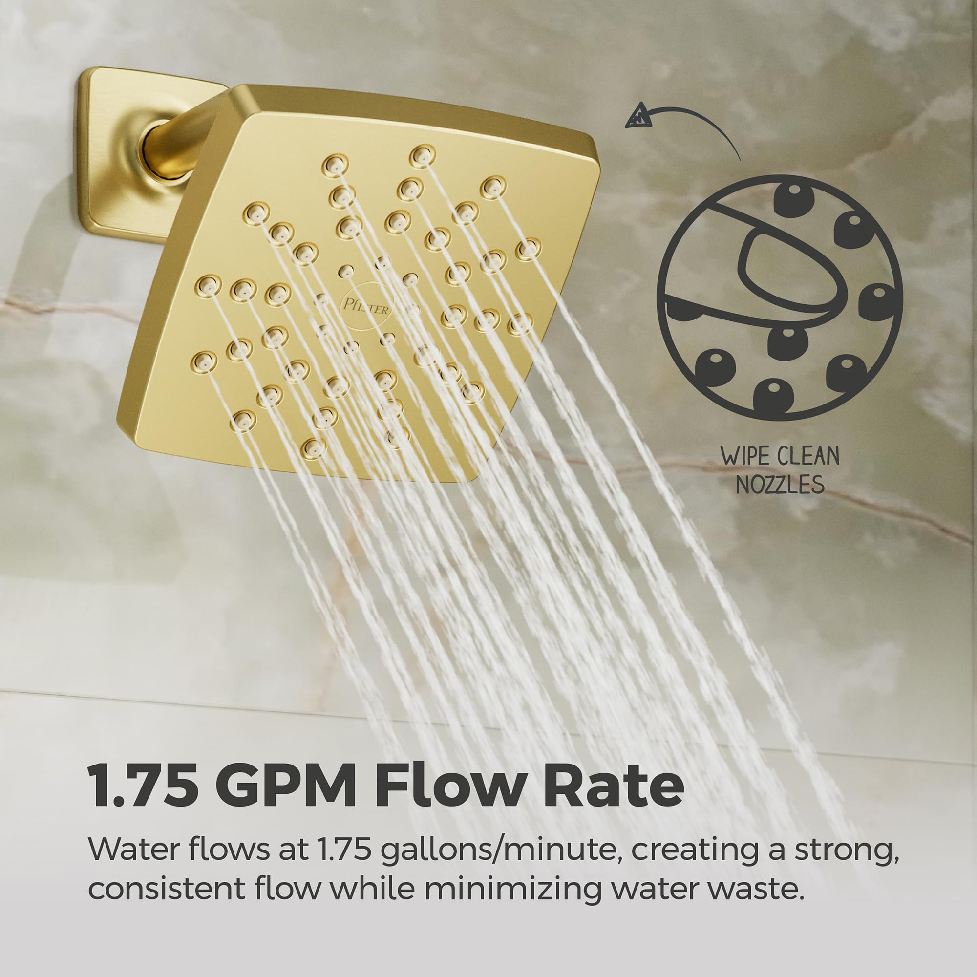 Open Box - Pfister 8P8-WS2-VRISBG - Tub and Shower Showers