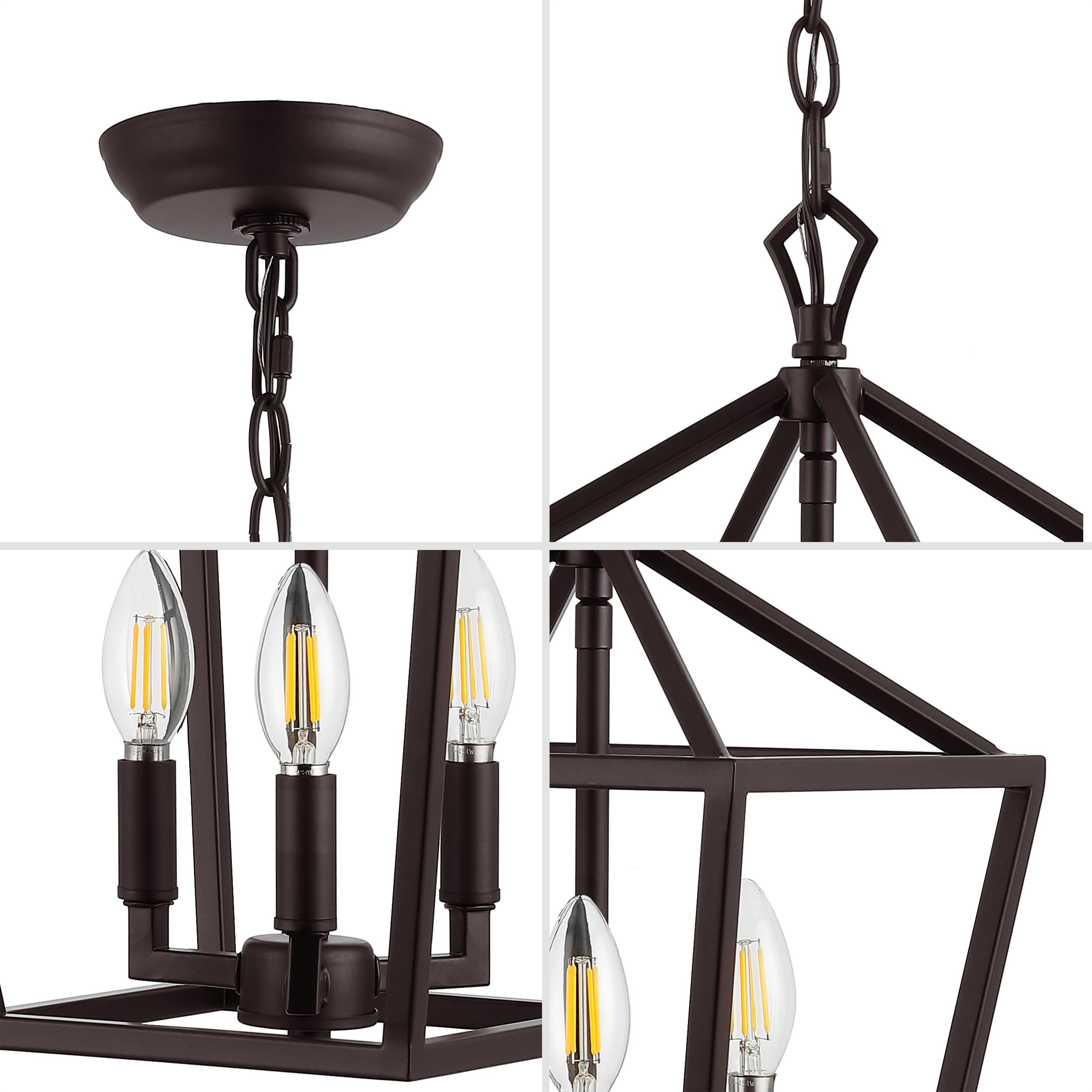 Open Box - JONATHAN Y Lighting JYL7601A - Pendants Indoor Lighting
