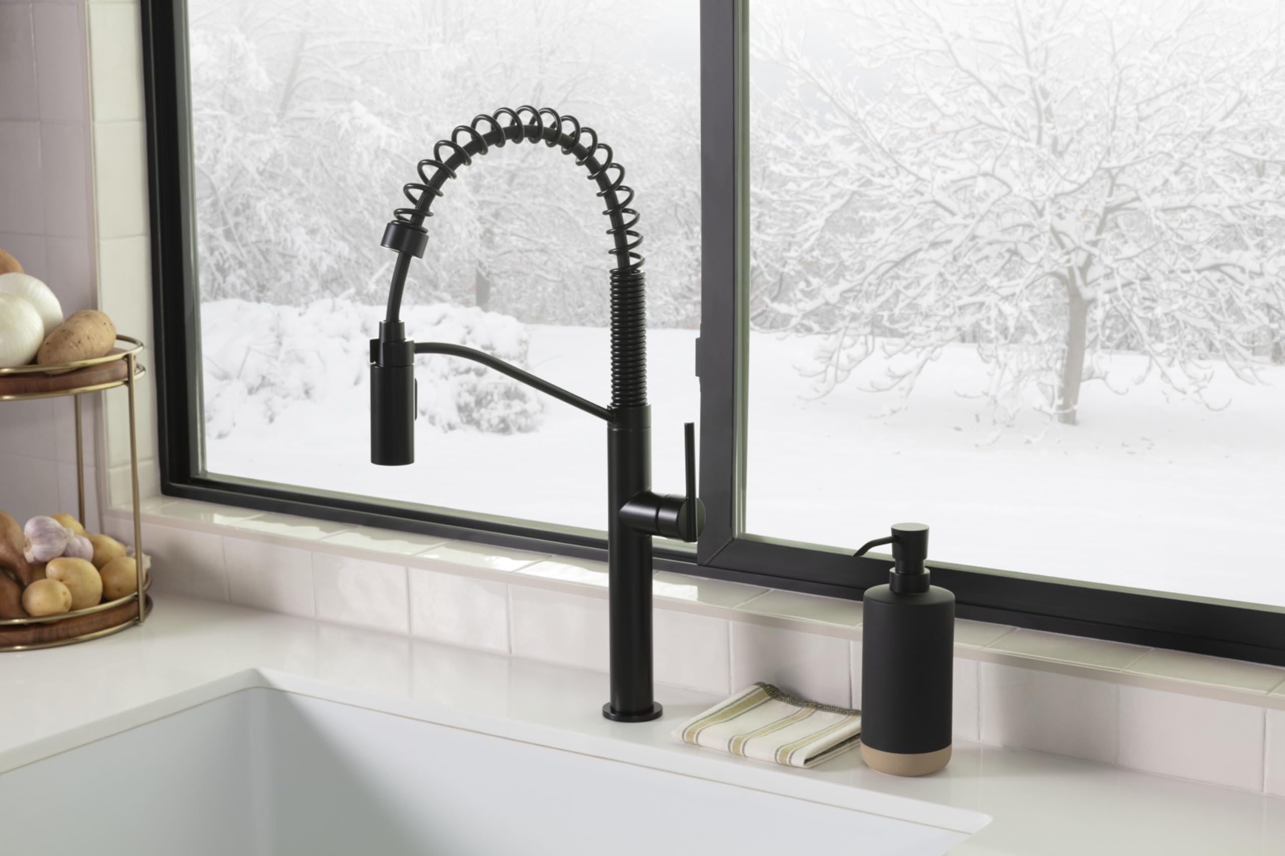 Open Box - Signature Hardware 484057 - Kitchen Faucet