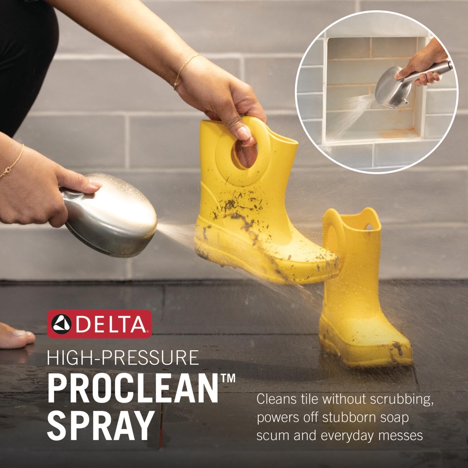 Open Box - Delta 58651-RB - Shower Heads Showers