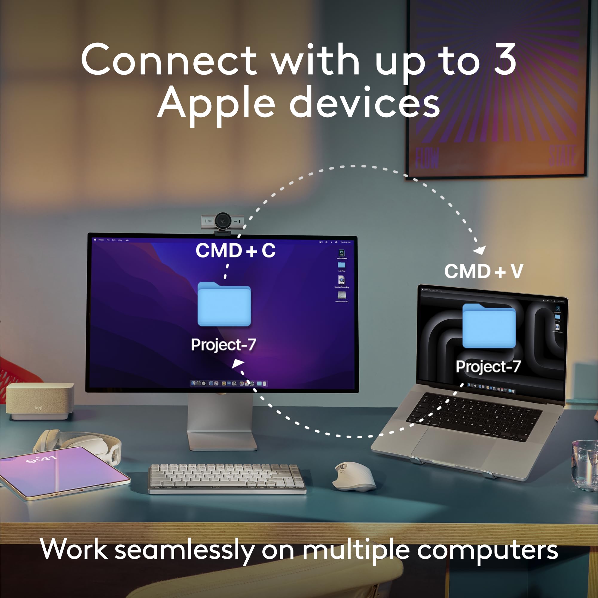 Open Box -  MX Keys S for Mac Wireless Keyboard