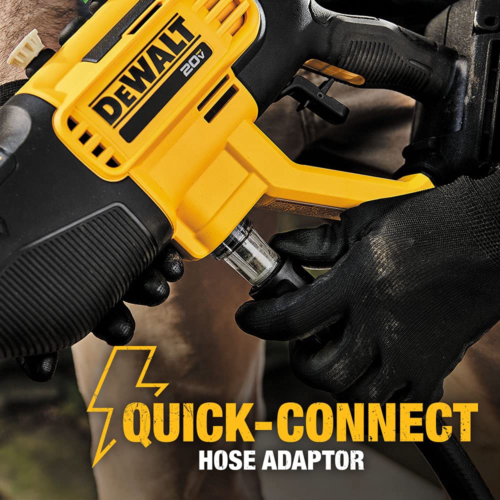 Open Box -  DEWALT 20-Volt MAX 550 PSI, 1.0 GPM Cold Water Cordless Electric Power Cleaner with 4 Nozzles, 5.0 Ah Battery and Charger DEWALTBullseye Deals