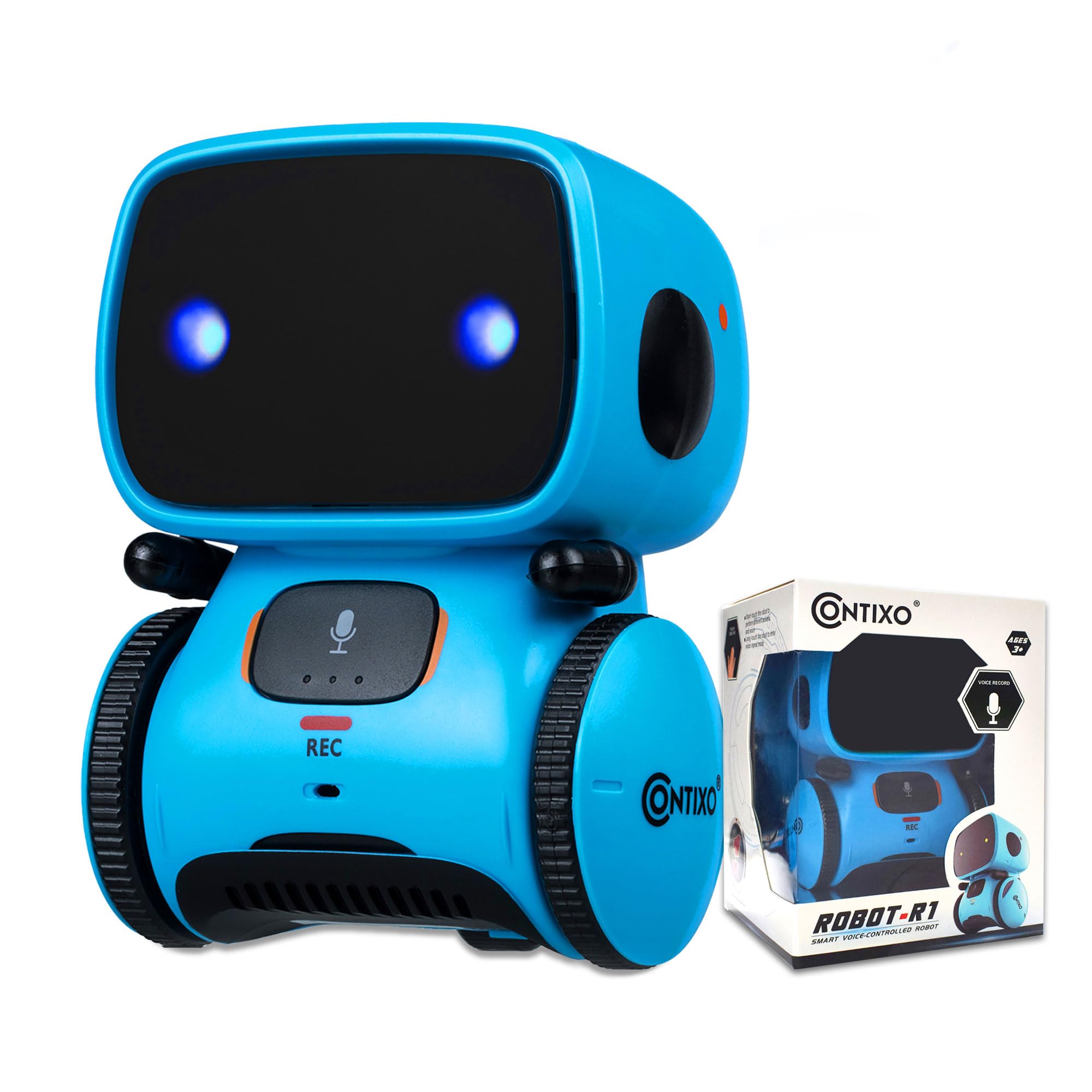 Contixo R1 Blue Robot Toy For Kids Ages 2+