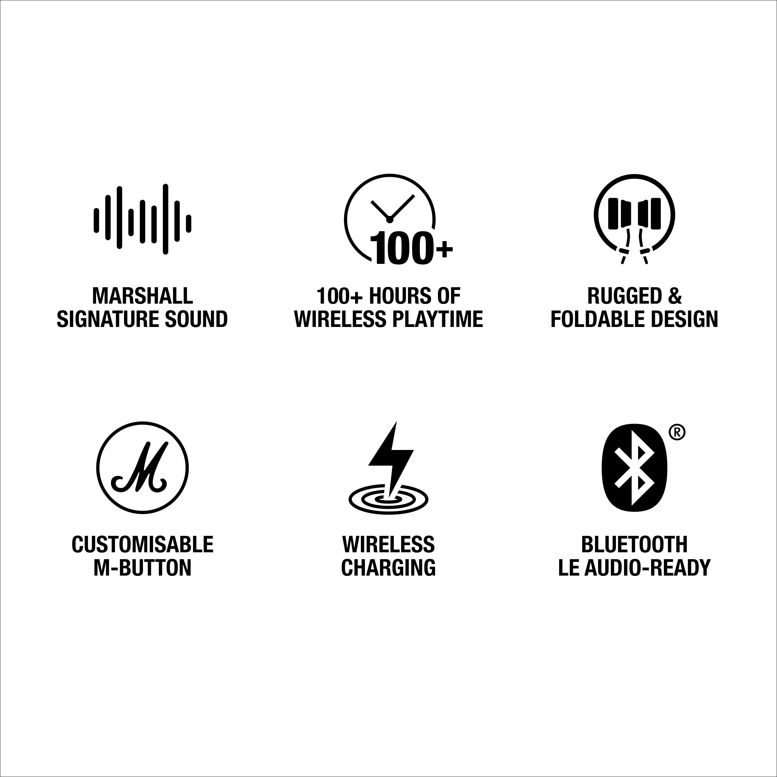 Certified Refurbished - Marshall Major V - Wireless On-Ear Bluetooth Headphones - Midnight Blue MarshallBullseye Deals