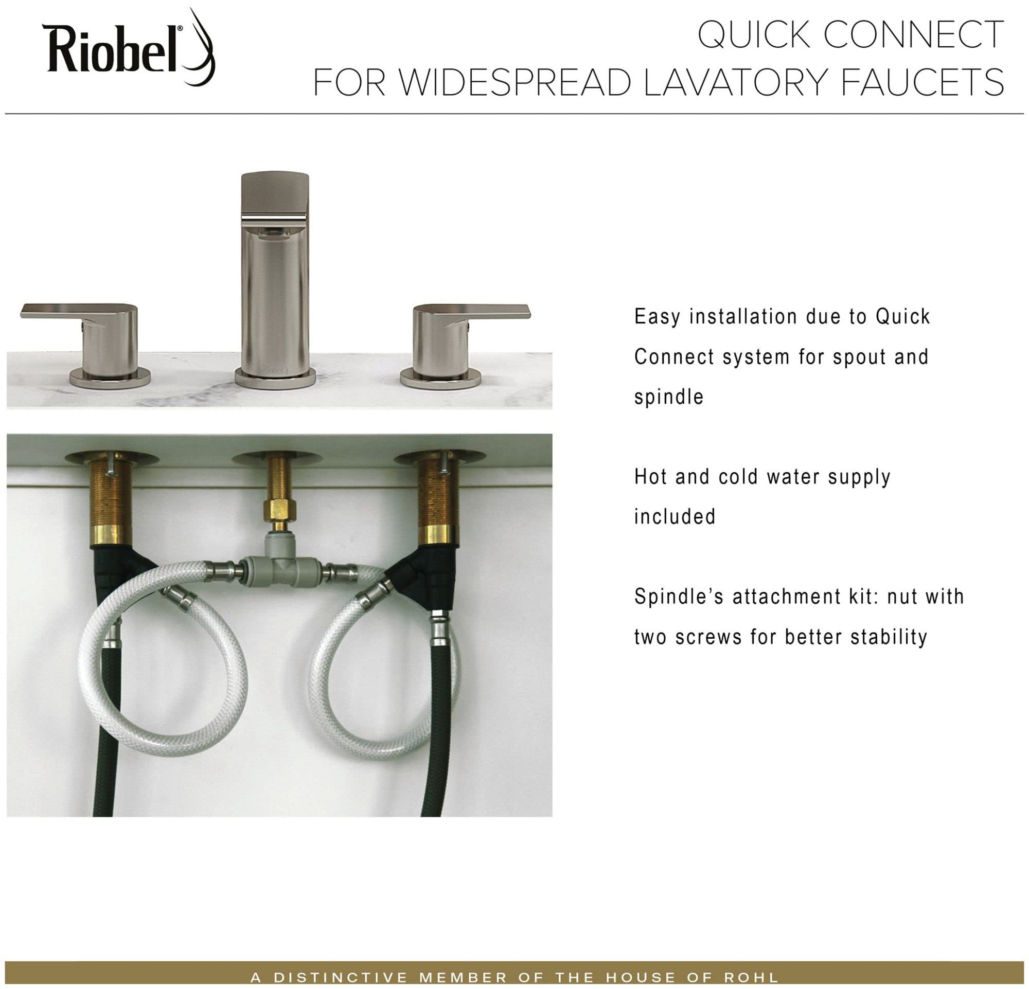 Open Box - Riobel RF08BN - Bathroom Sink Faucets Faucet