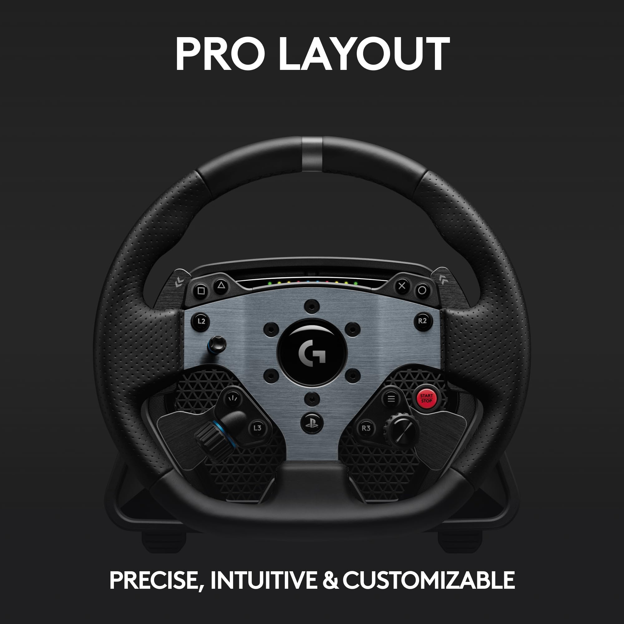 Open Box -  G PRO Wheel-BLACK-USB-PLUGB-PS  941-000175