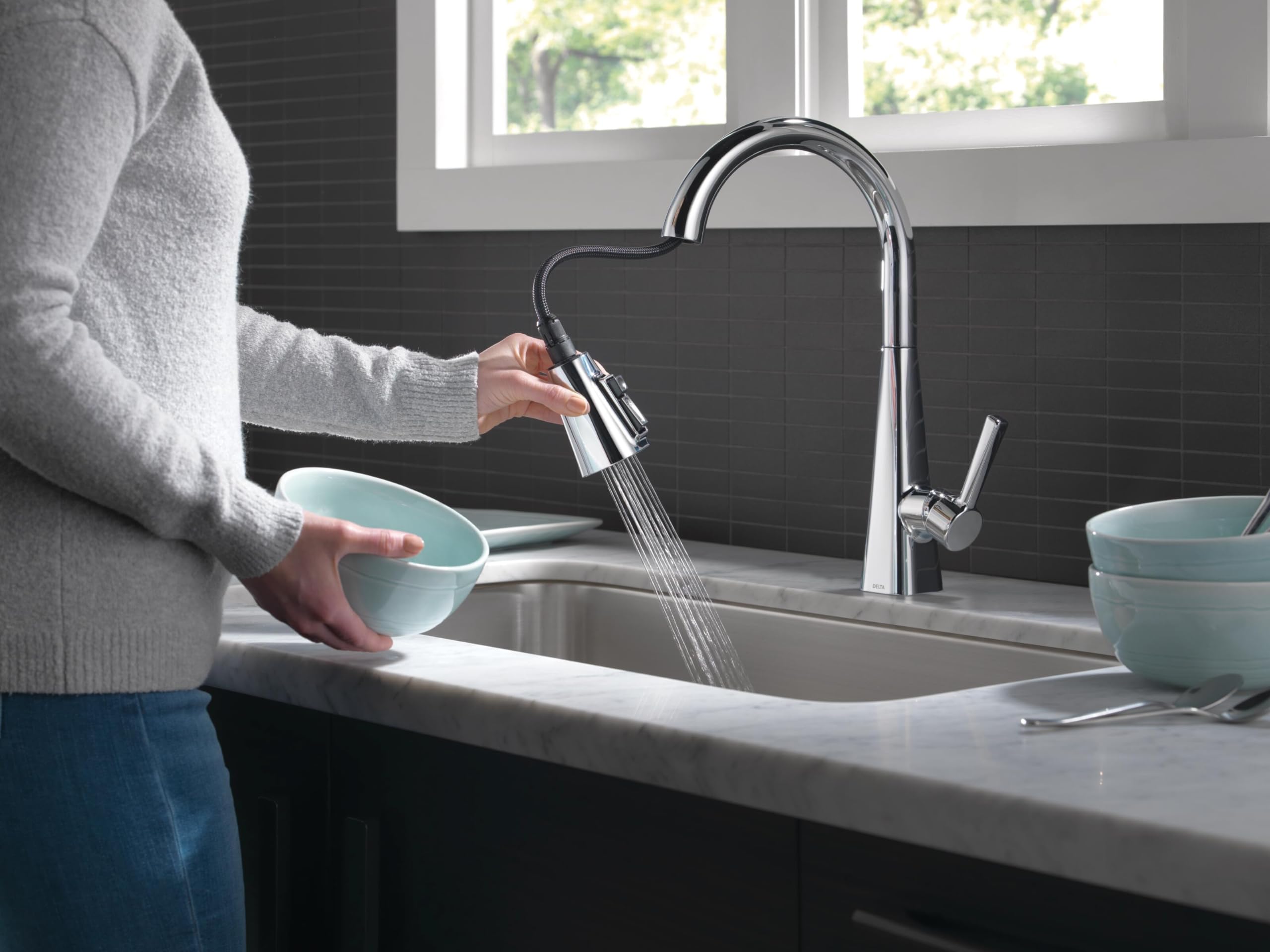 Open Box - Delta 19802Z-DST - Kitchen Faucet
