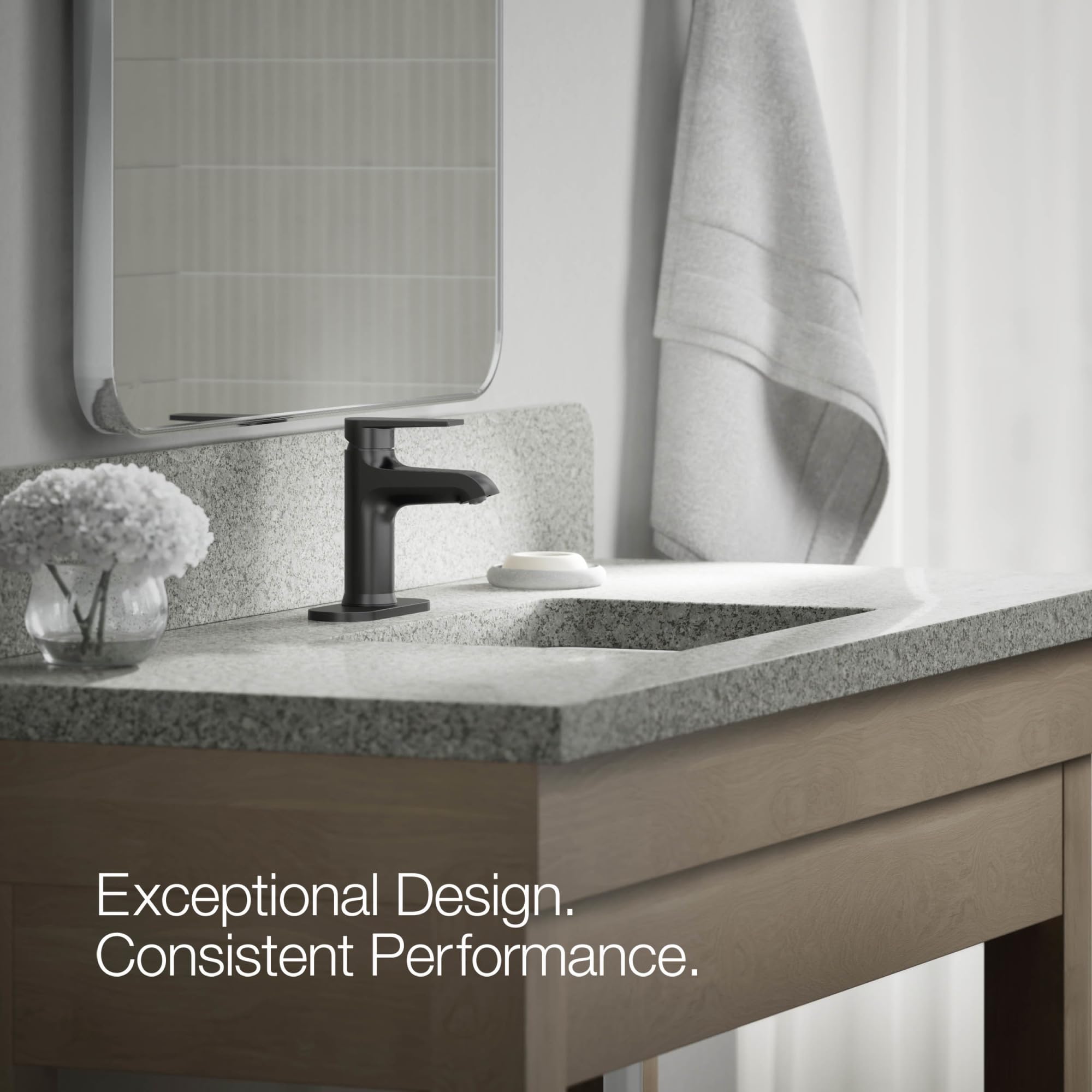 Open Box - Kohler K-37892-4-BL - Bathroom Sink Faucets Faucet