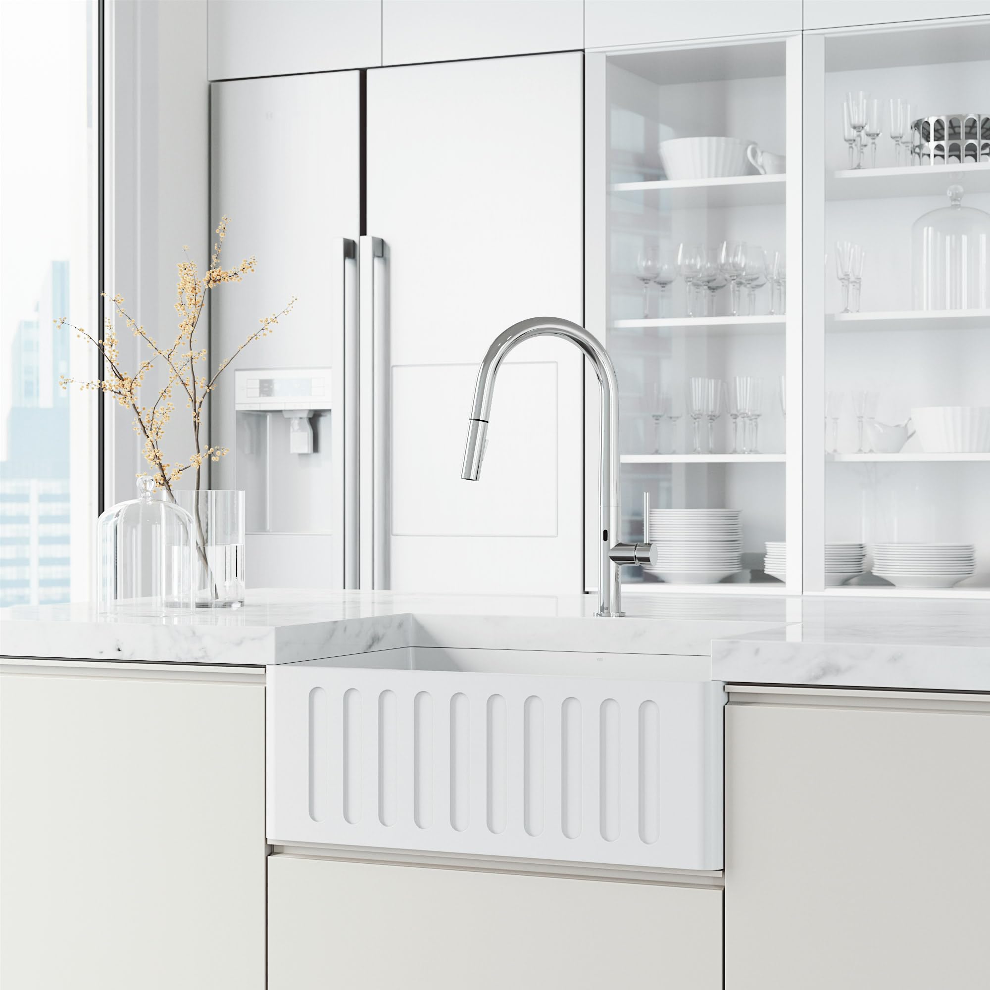 Open Box - Vigo VG02029CHS - Kitchen Faucet