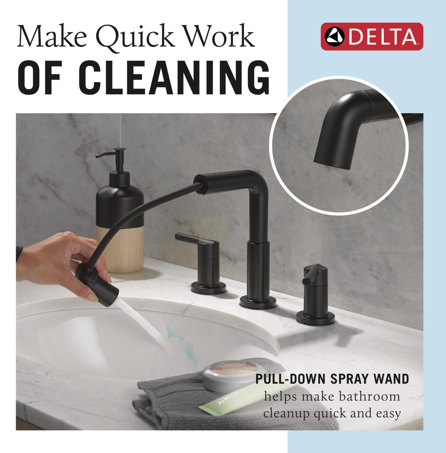 Open Box - Delta 35849LF-BLPD - Bathroom Sink Faucets Faucet