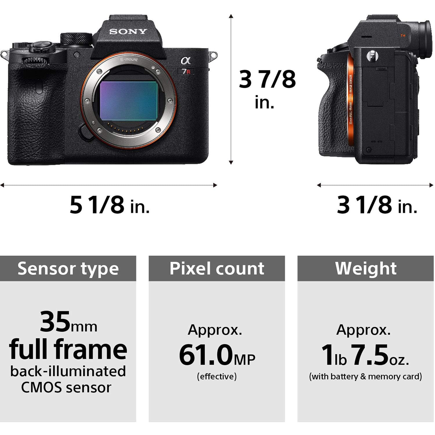 Certified Refurbished - SONY ILCE7RM4/B Interchangeable Lens Camera
