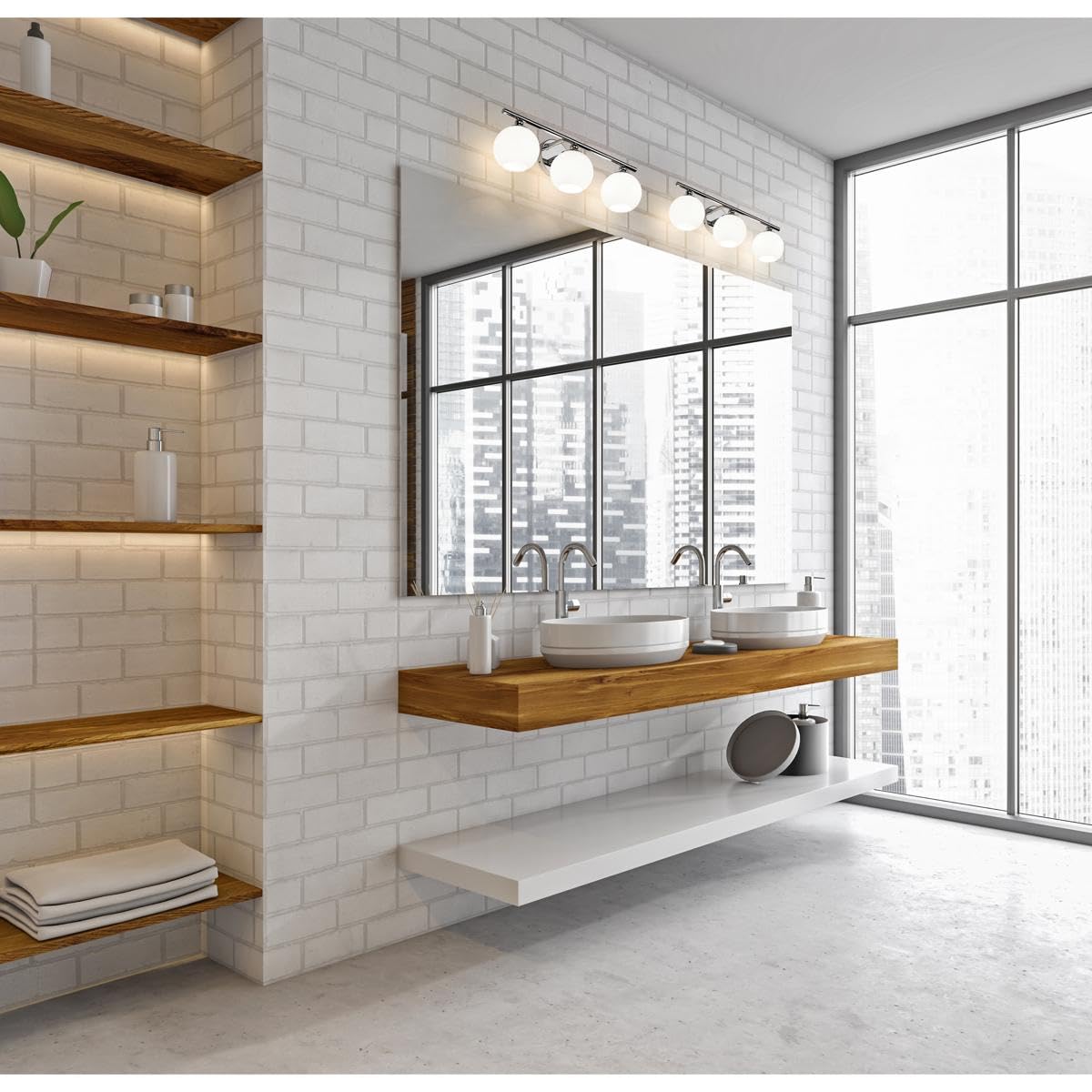 Open Box - Z-Lite 1100-3V-CH - Bathroom Fixtures Indoor Lighting
