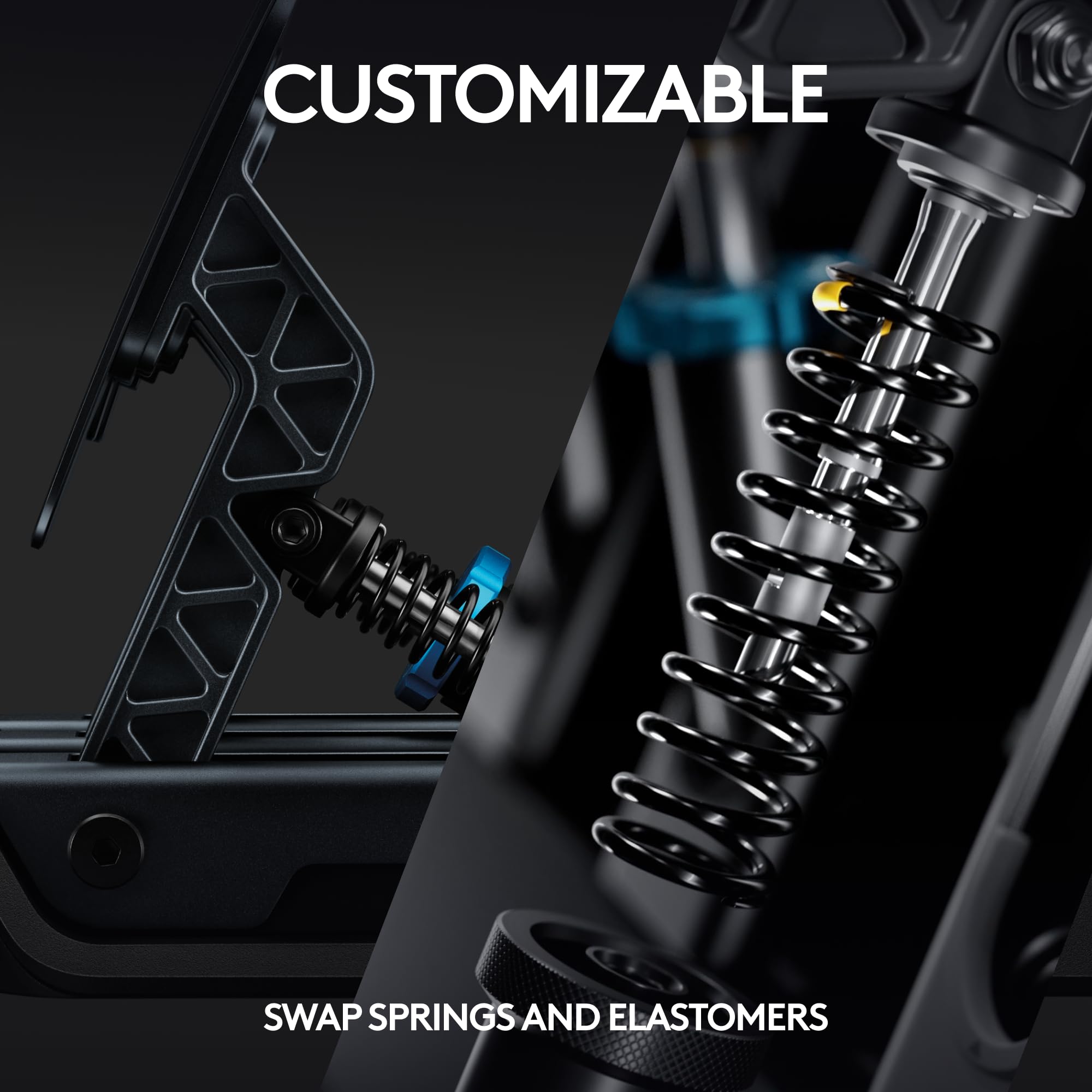 Refurbished - G PRO Racing Pedals-BLACK-USB-PEDAL 941-000186