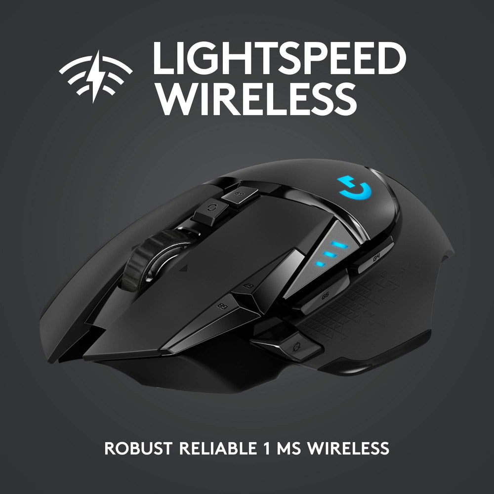 Used - G502 LIGHTSPEED WIRELESS MOUSE 097855145246