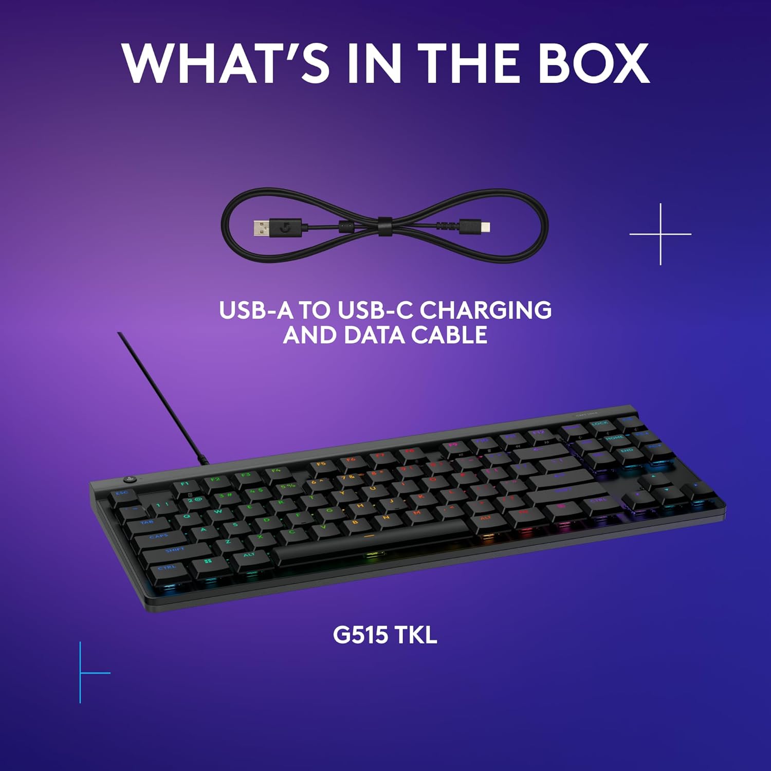Refurbished - G515 TKL Wired Low Profile Gaming Keyboard