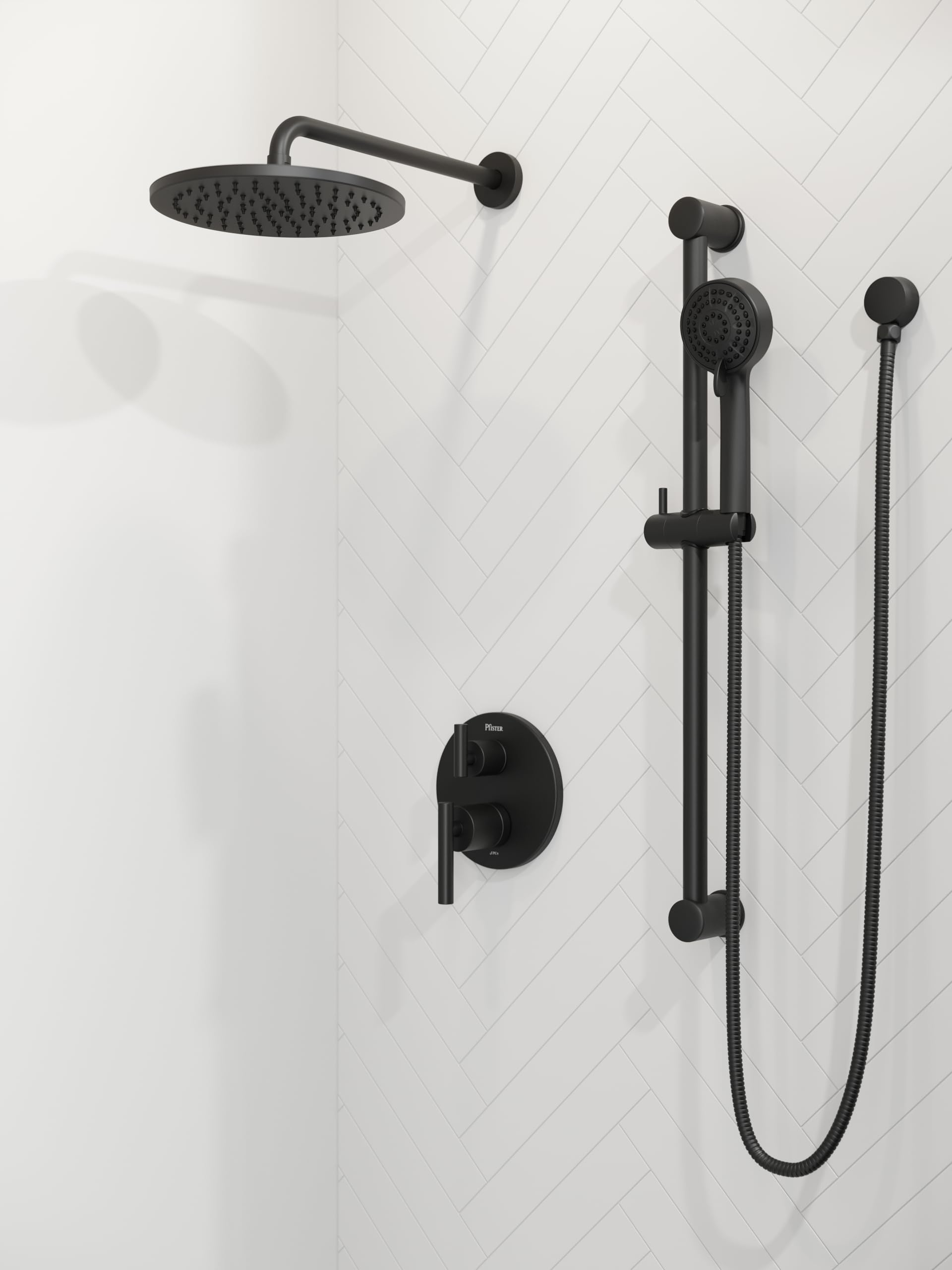 Open Box - Pfister R89-SNCB - Diverter Trims Showers