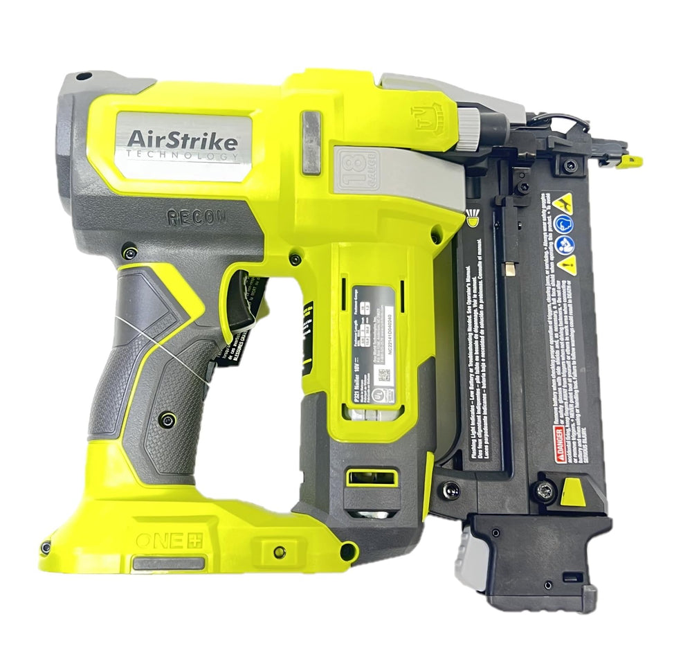 Used - RYOBI ONE+ 18V 18-Gauge Cordless AirStrike Brad Nailer (Tool Only)