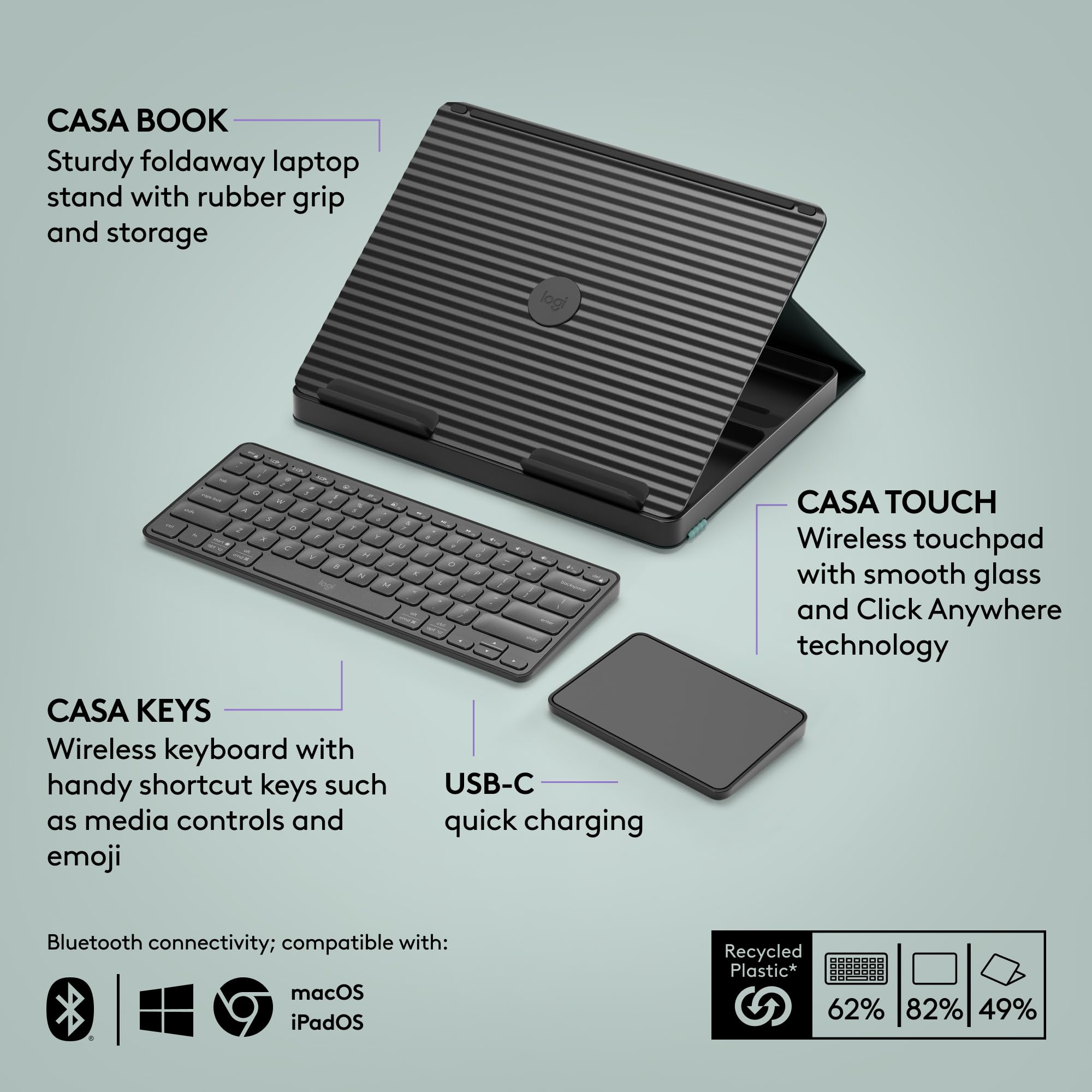 Open Box -  DESKTOP,YOKO KIT,CDM/MIXED MODEL,US,CAN-215,CLASSIC CHIC,RETAIL,2.4GHZ/BT,#215