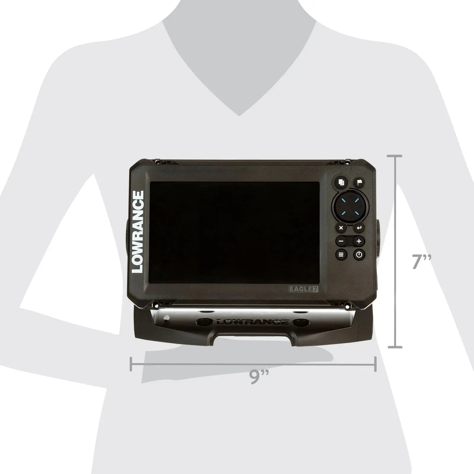 7" Lowrance EAGLE 7 SplitShot Fish Finder with IPS Screen C-Map EagleBullseye Deals