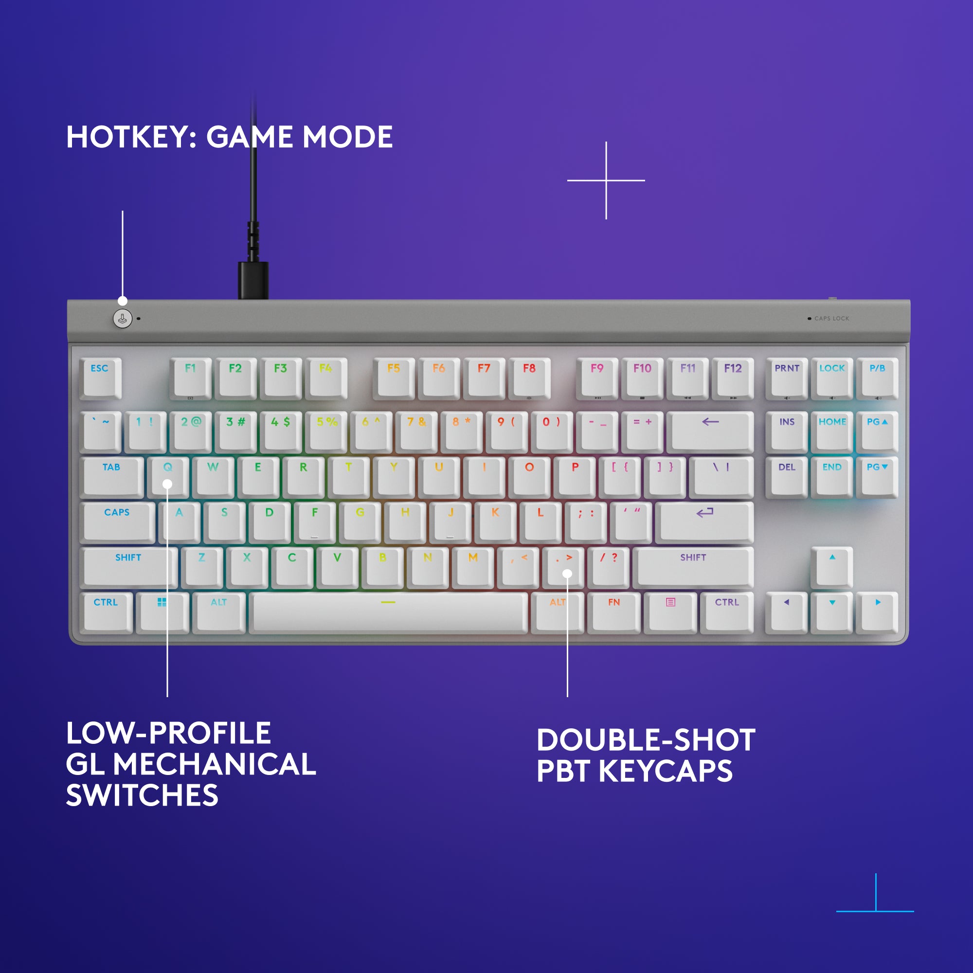 Refurbished - G515 TKL � White English Tactile