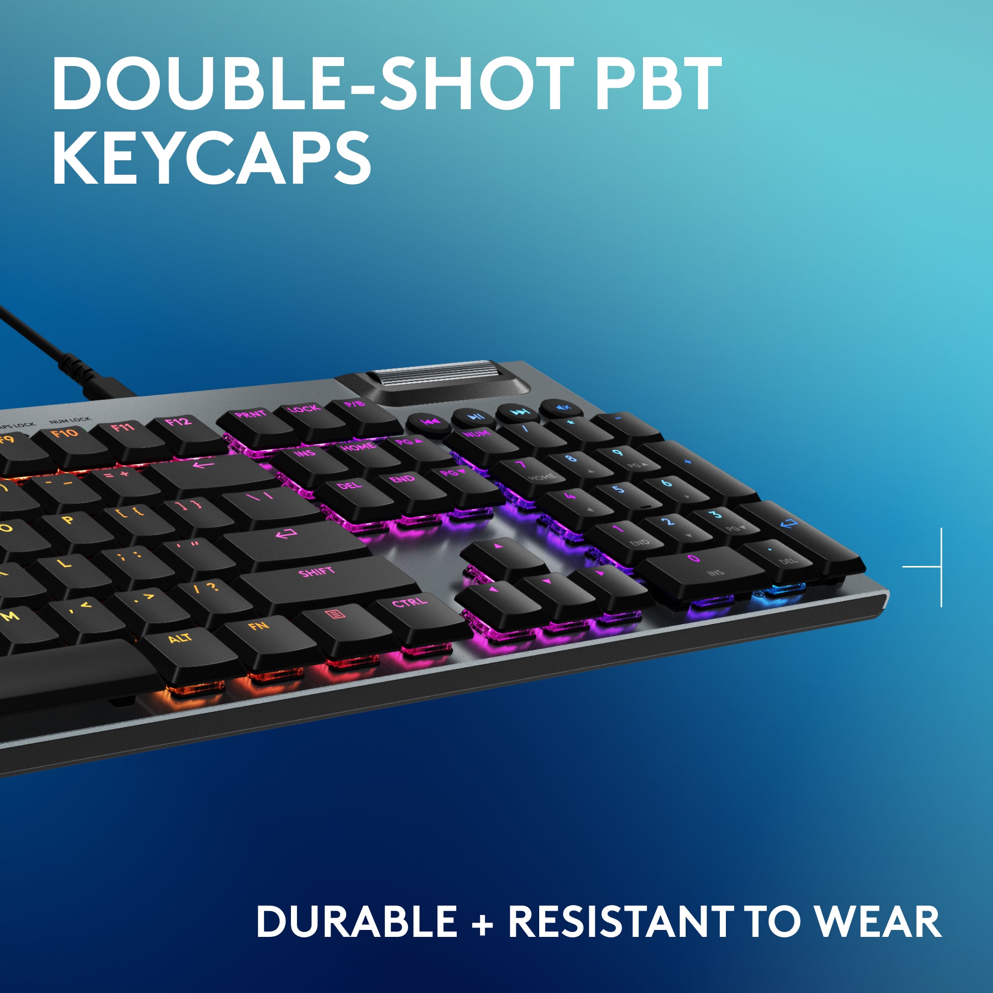 Refurbished - Logitech - G915 X Full-size Corded Mechanical GL Brown Tactile Switch Gaming Keyboard for PC/Mac with RGB Backlighting�