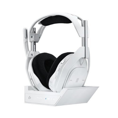 Used - A50 X LIGHTSPEED Wireless Gaming Headset + Base Station-WHITE-2.4GHZ-PLUGA-AMR-403
