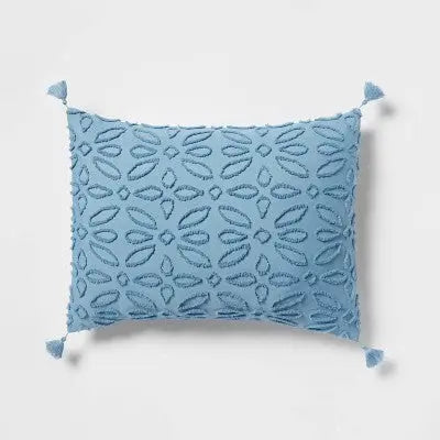 7pc Clipped Jacquard Comforter & Sheet Set - Threshold ThresholdBullseye Deals