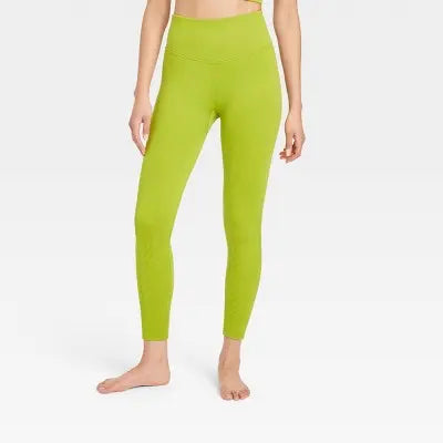 JoyLab Women's High-Rise Seamless Cable Knit Athletic 7/8 Leggings JoyLabBullseye Deals