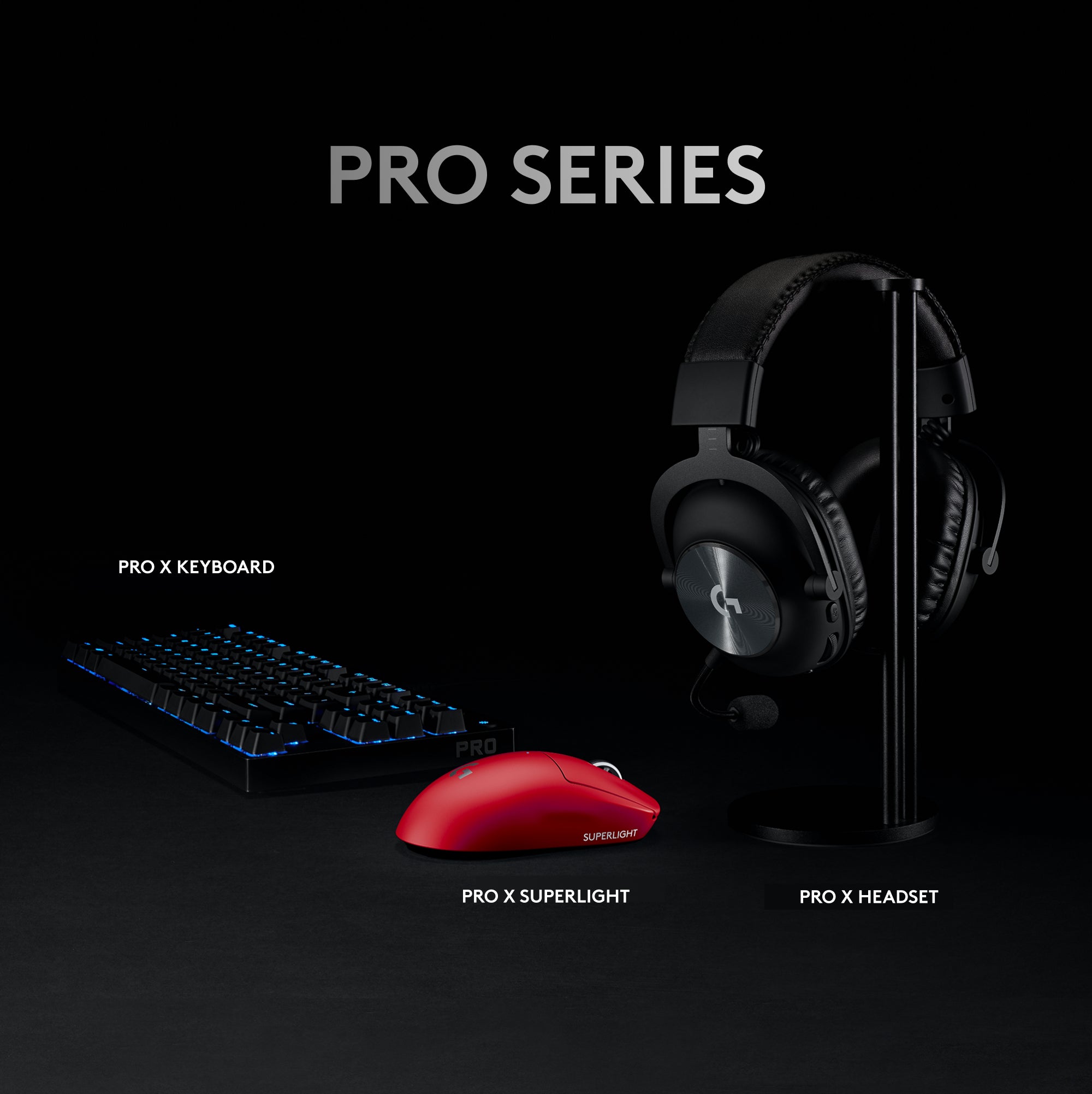 Open Box -  PRO X SUPERLIGHT Wireless Gaming Mouse-RED-2.4GHZ-#215 910-006782