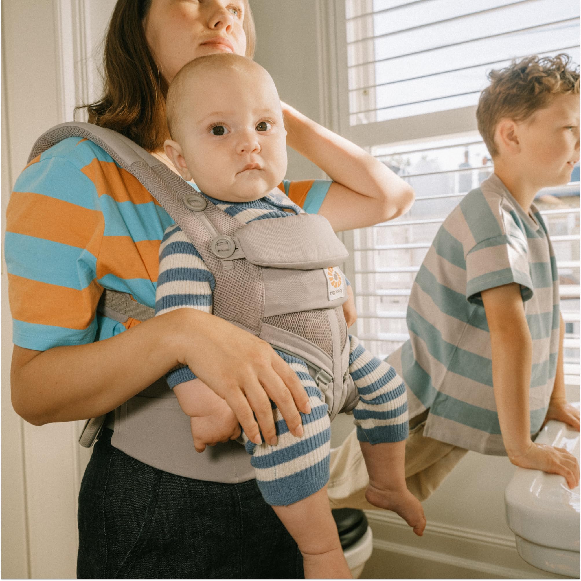 Ergobaby Omni 360 Mesh Baby Carrier - Pearl Grey