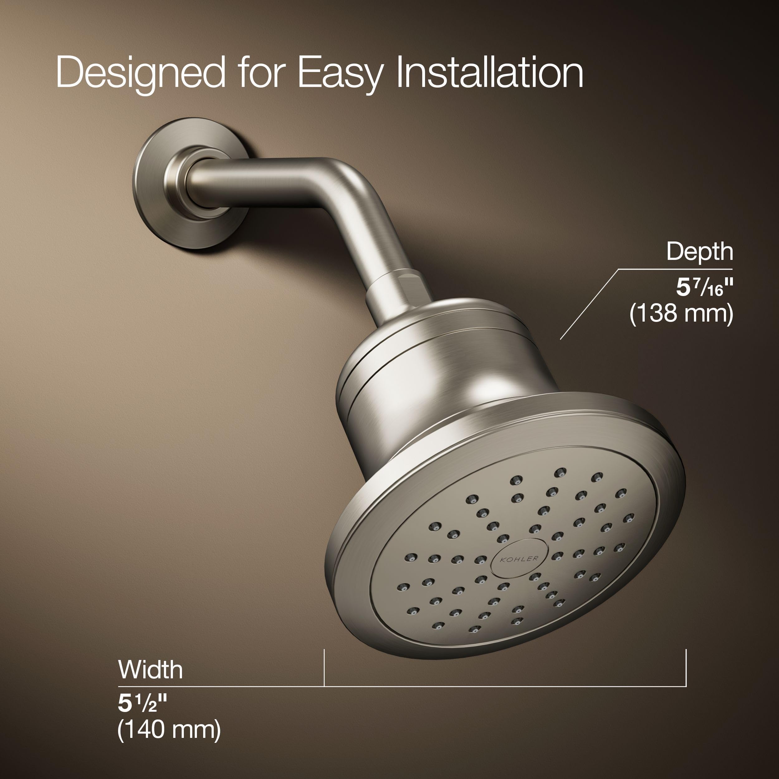 Open Box - Kohler K-33631-G-BN - Shower Heads Showers