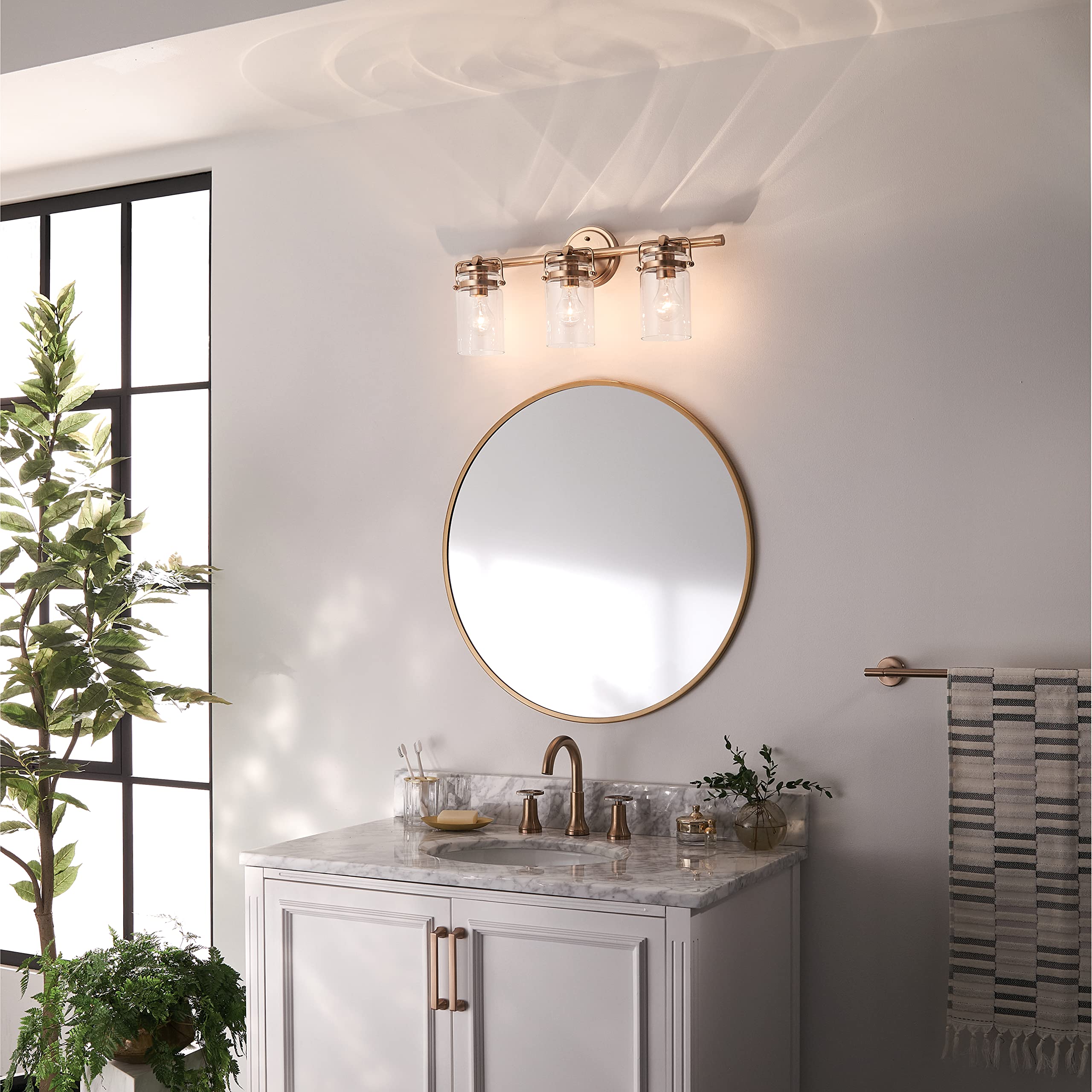 Open Box - Kichler 45689CPZ - Bathroom Fixtures Indoor Lighting
