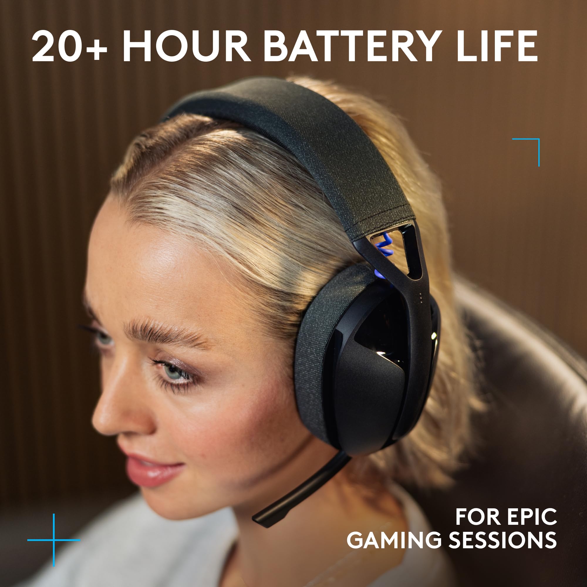 Used - HEADSET PC-G321 LIGHTSPEED-BLACK-2.4GHZ/BT-N/A-AMR-403
