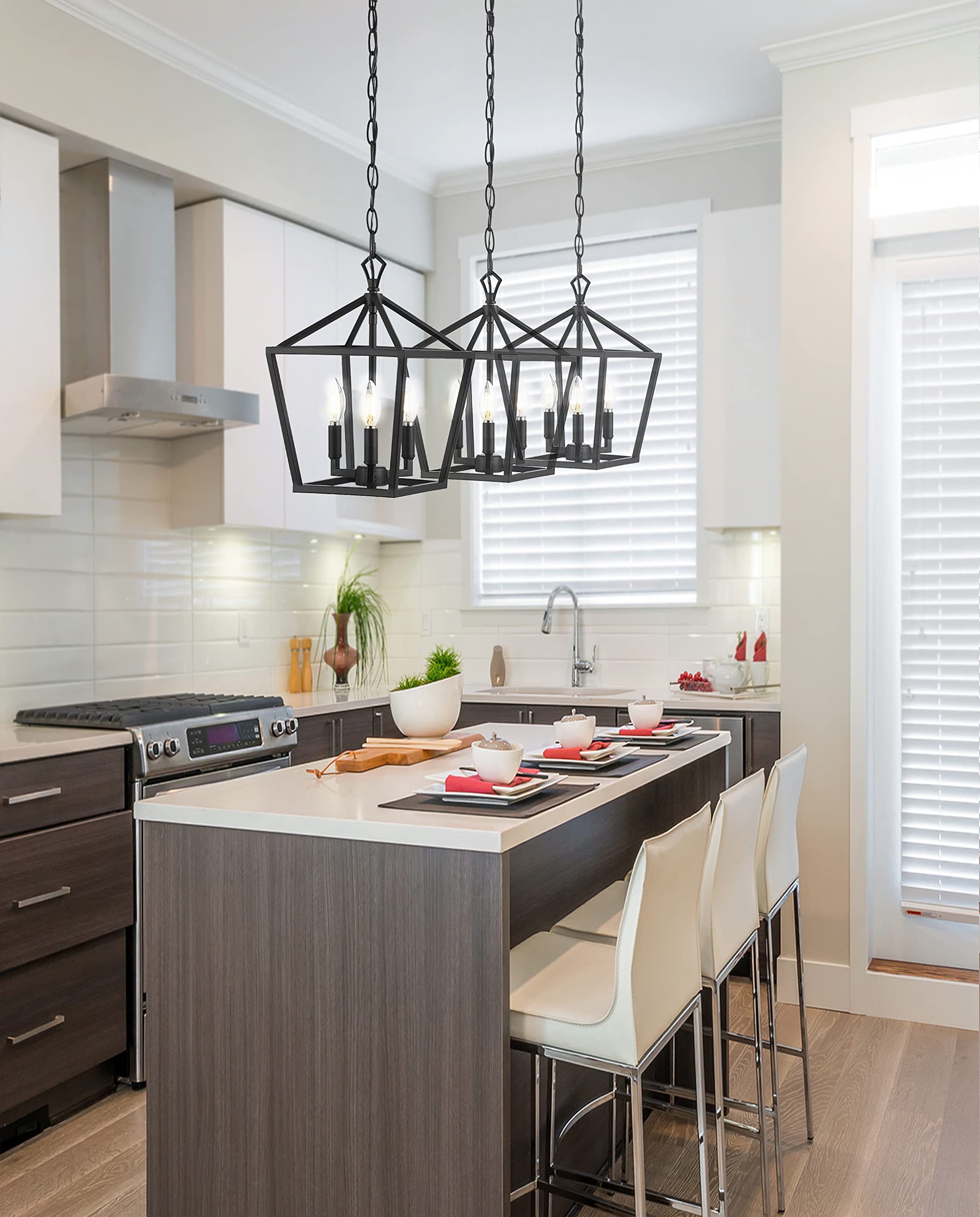 Open Box - JONATHAN Y Lighting JYL7601A - Pendants Indoor Lighting