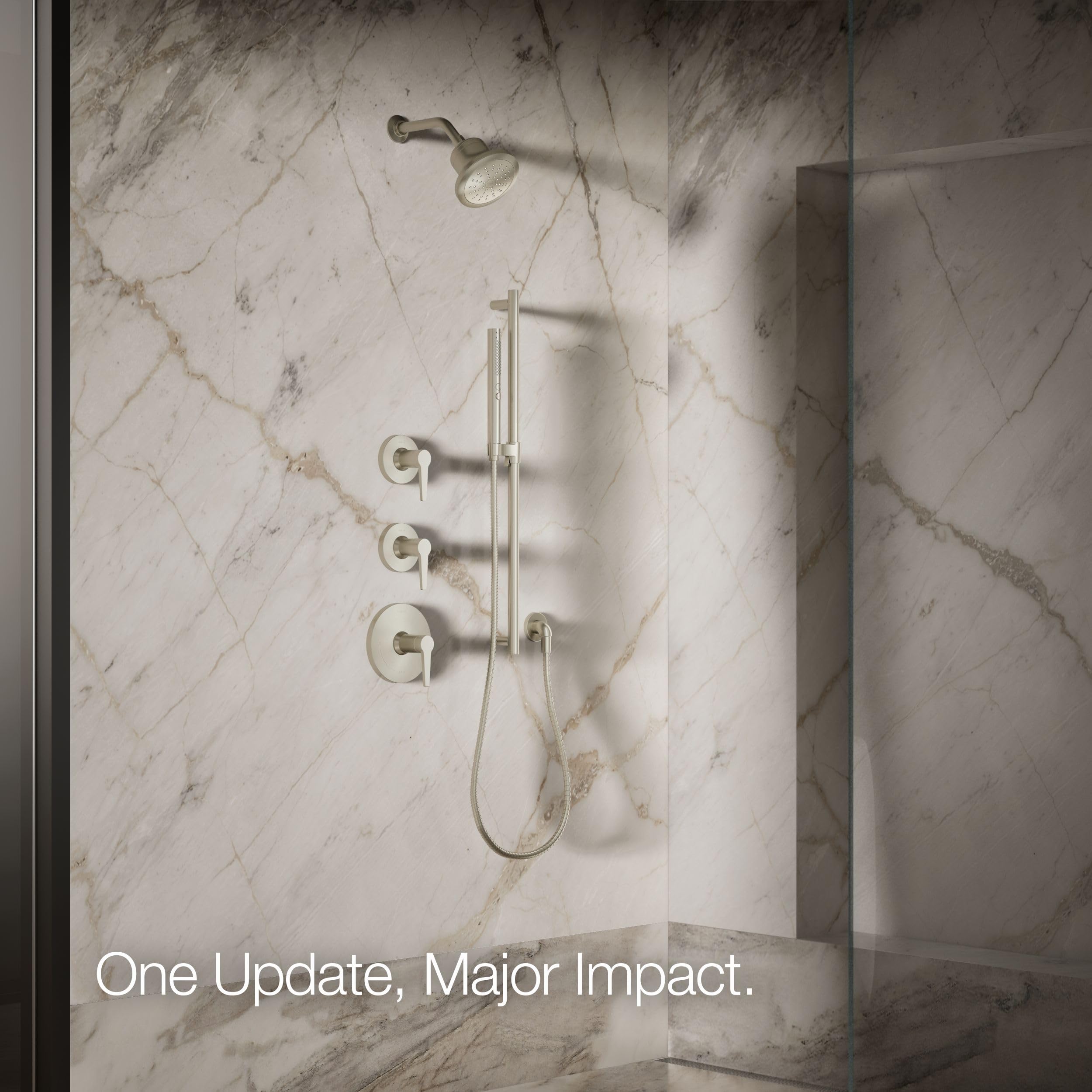 Open Box - Kohler K-33631-G-BN - Shower Heads Showers