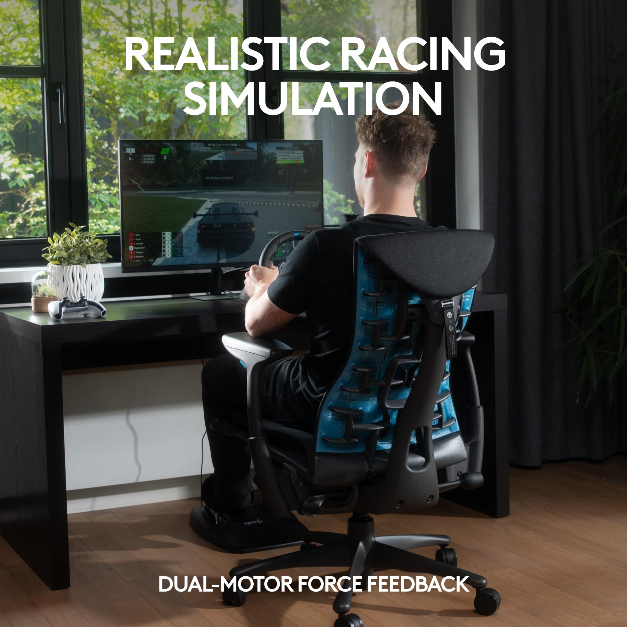 Refurbished - Logitech G29 Driving Force Race Wheel (941-000110)