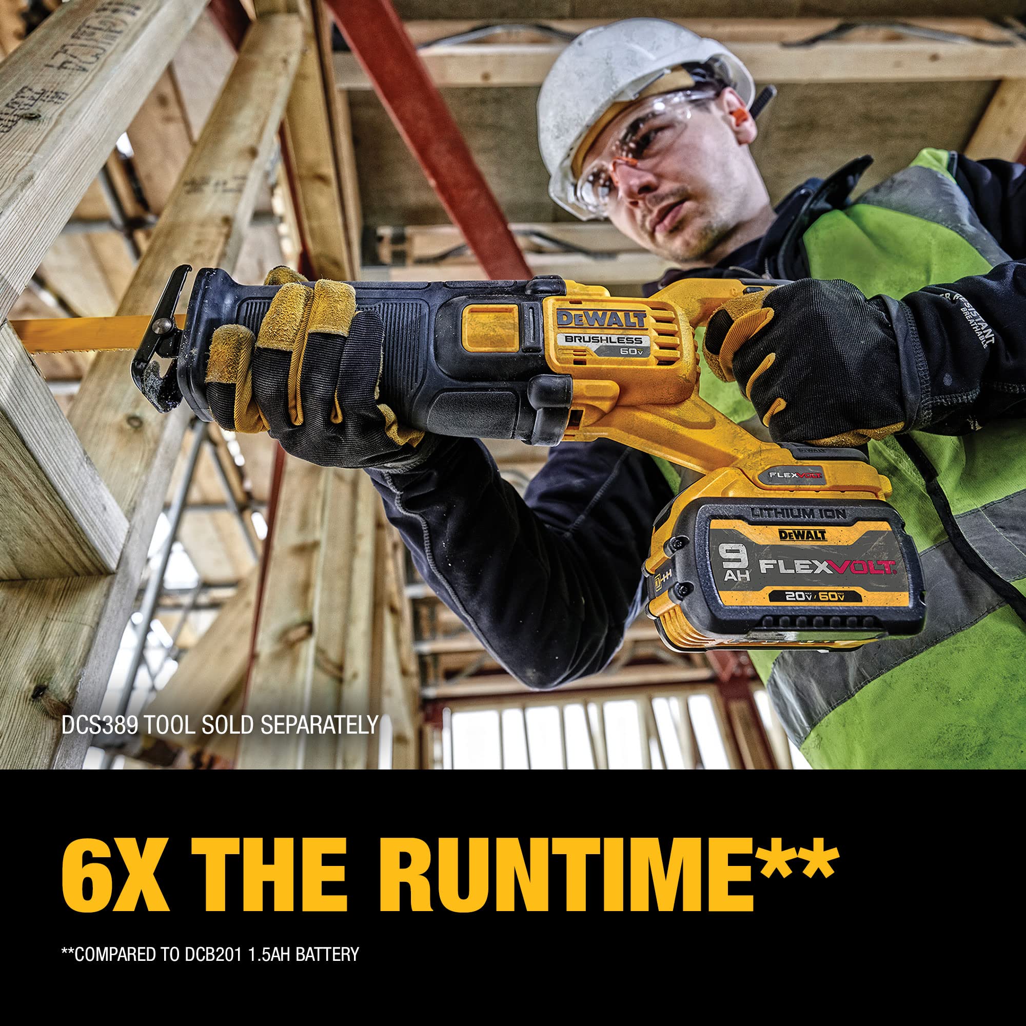 Open Box -  DEWALT DCB609 FLEXVOLT 20-Volt/60-Volt MAX Lithium-Ion Battery Pack DEWALTBullseye Deals