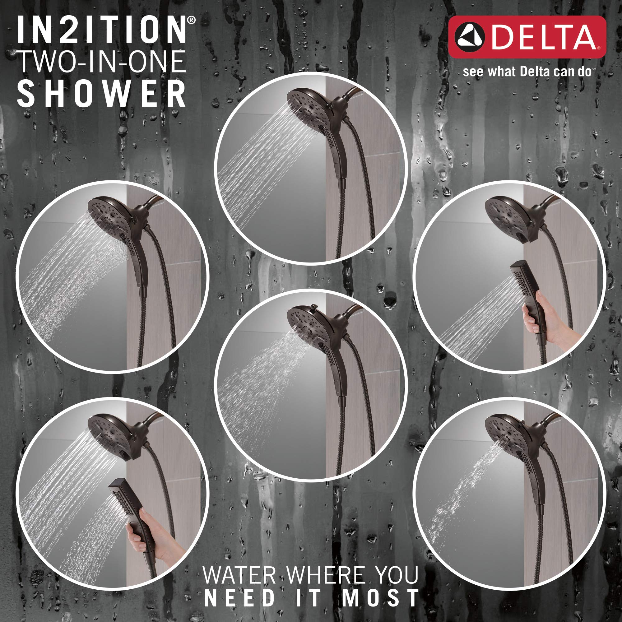 Open Box - Delta 58620-RB25-PK - Shower Heads Showers