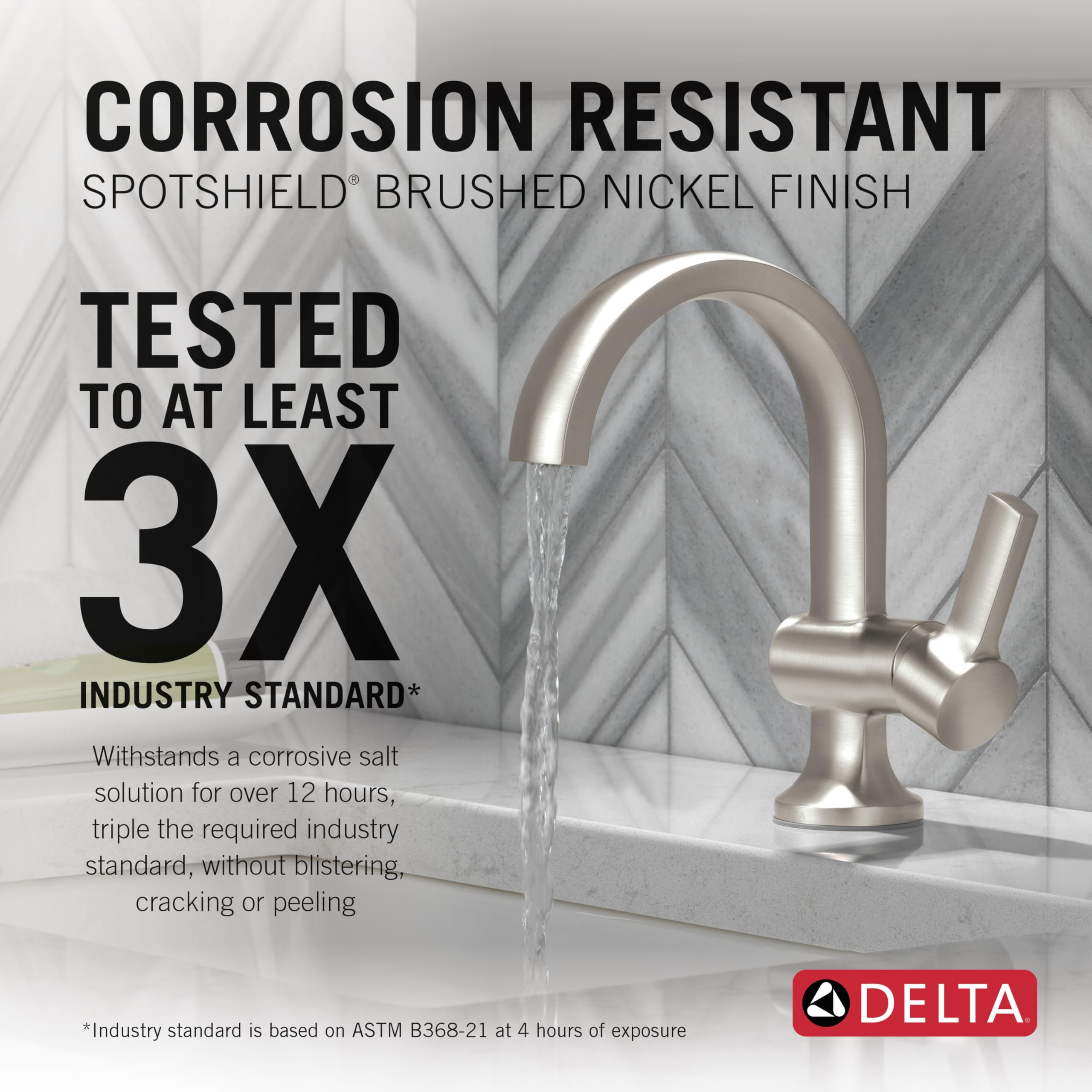 Open Box - Delta 15855LF-SP - Bathroom Sink Faucets Faucet