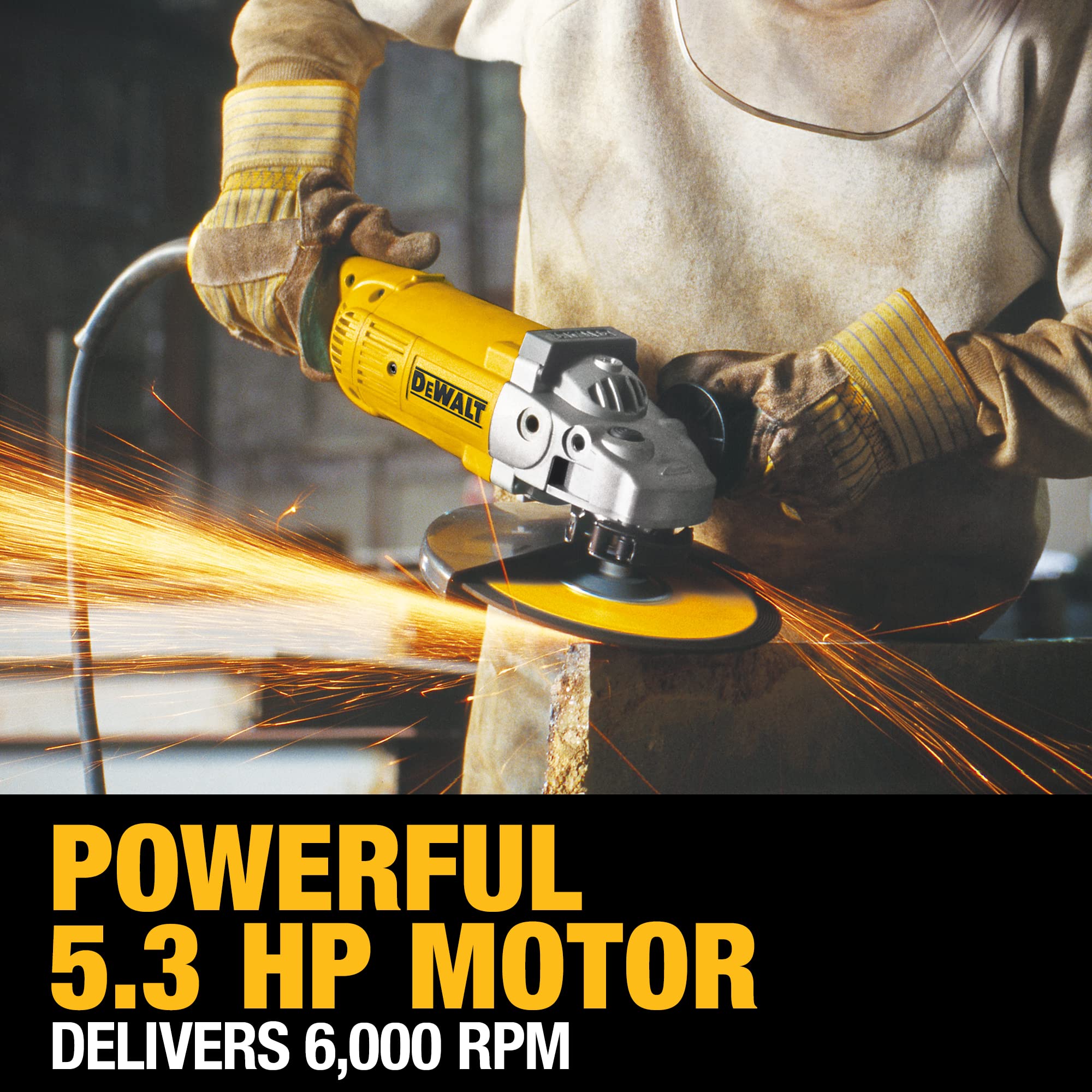 Open Box -  DEWALT D28499X 7-Inch/9-Inch 5.3-Horsepower Large Angle Grinder