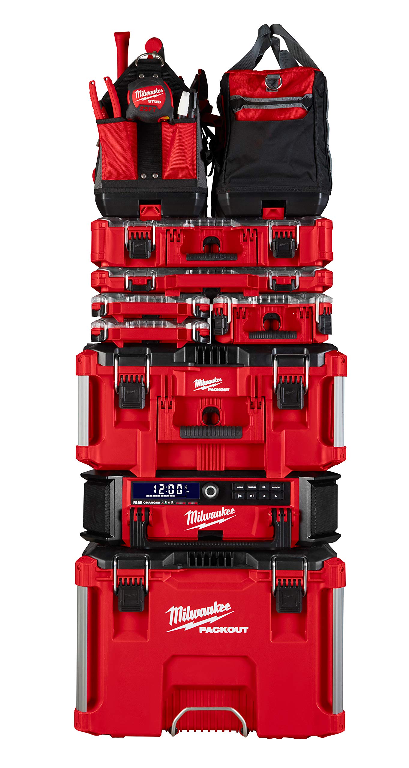 Open Box -  Milwaukee 2950-20 M18 Lithium-Ion Cordless PACKOUT Radio/Speaker