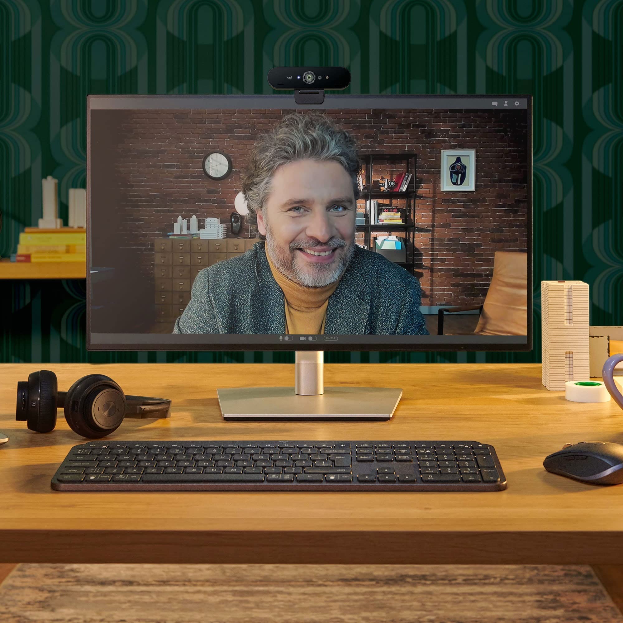 Open Box -  Logitech 4K Pro Webcam, 4K Resolution - 960-001390