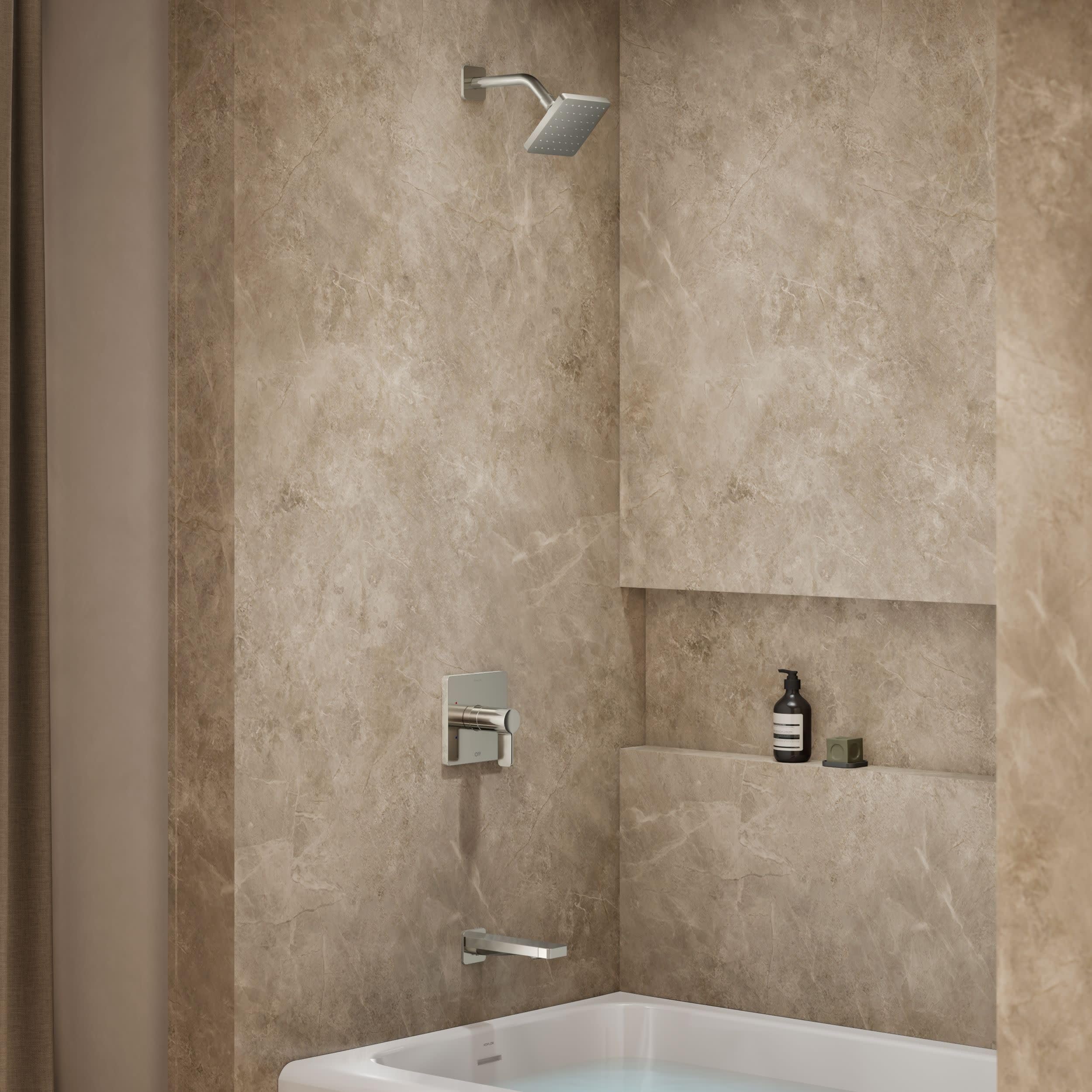 Open Box - Kohler K-TS23502-4-SN - Tub and Shower Showers