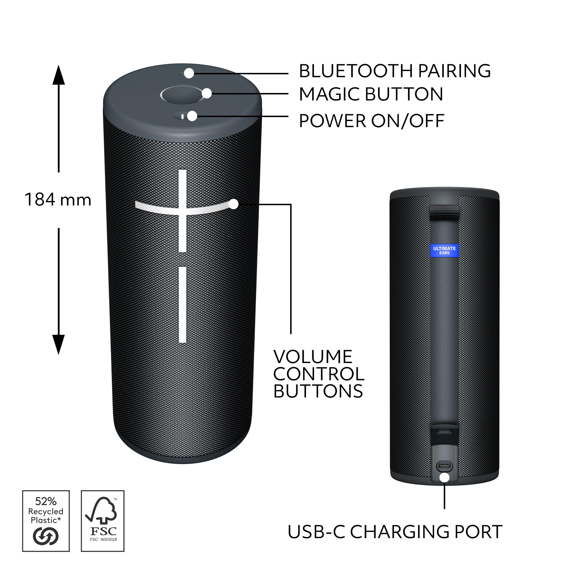 Open Box -  BOOM 4 � Active Black