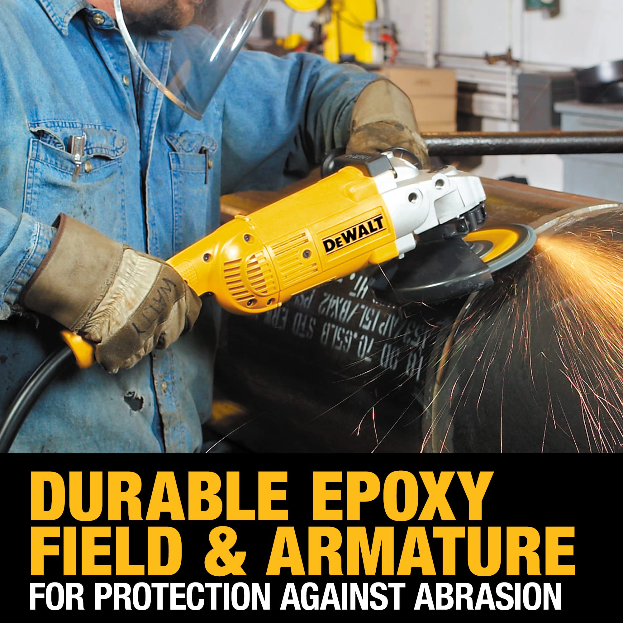 Open Box -  DEWALT D28499X 7-Inch/9-Inch 5.3-Horsepower Large Angle Grinder