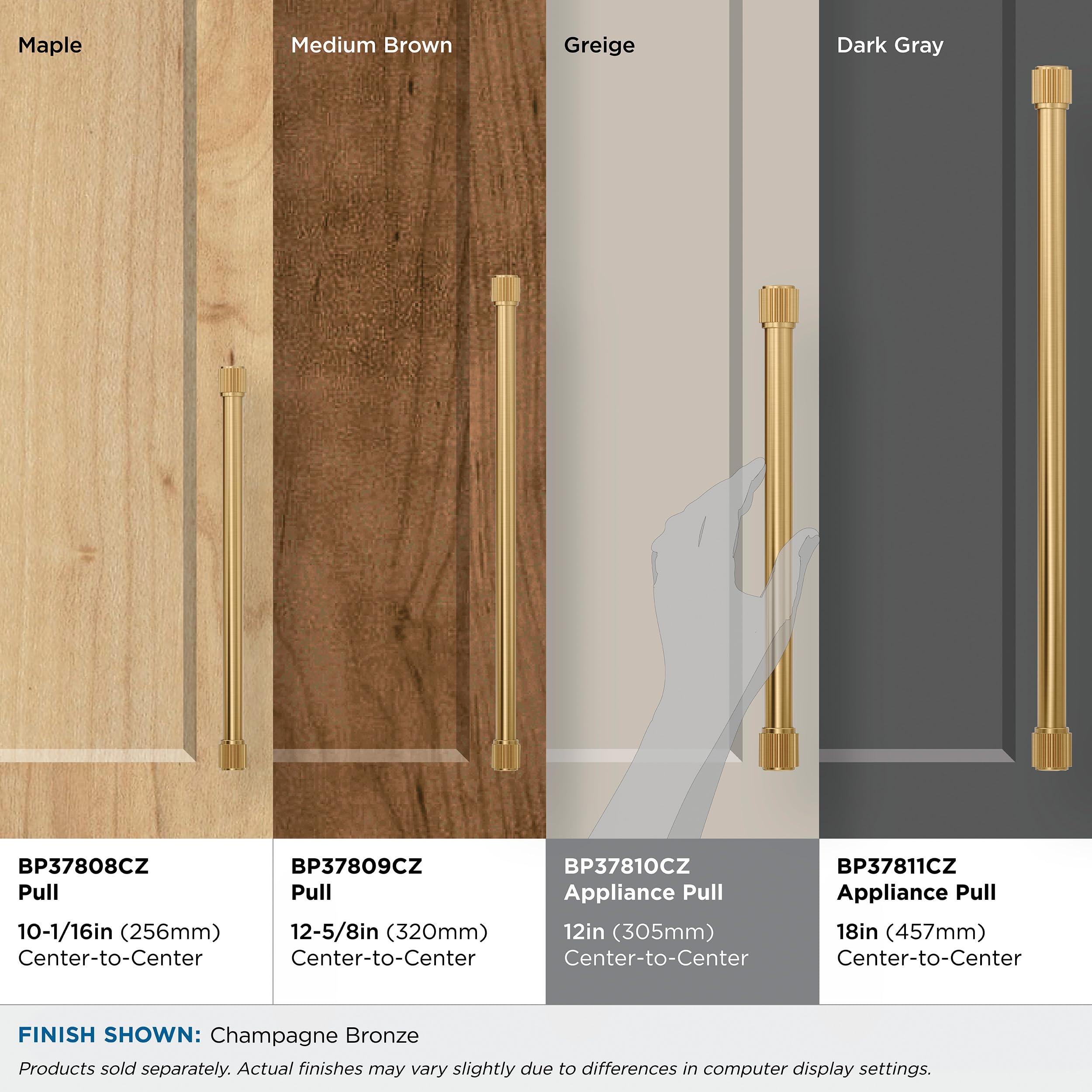 Open Box - Amerock BP37810CZ - Pulls Cabinet Hardware