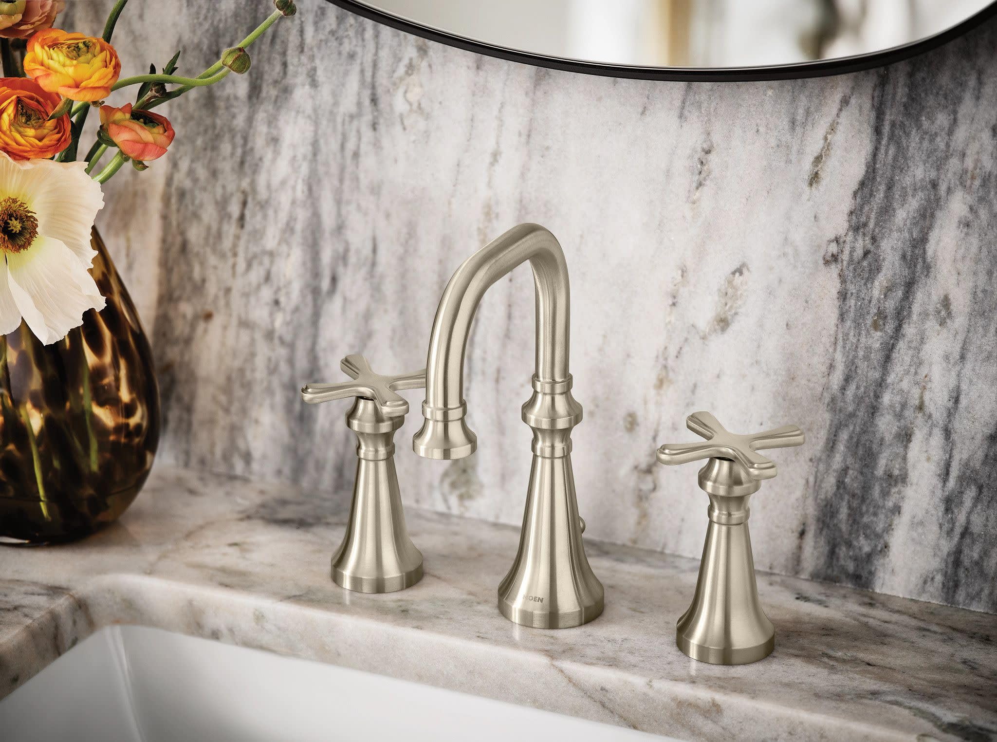 Open Box - Moen TS44105BN - Bathroom Sink Faucets Faucet